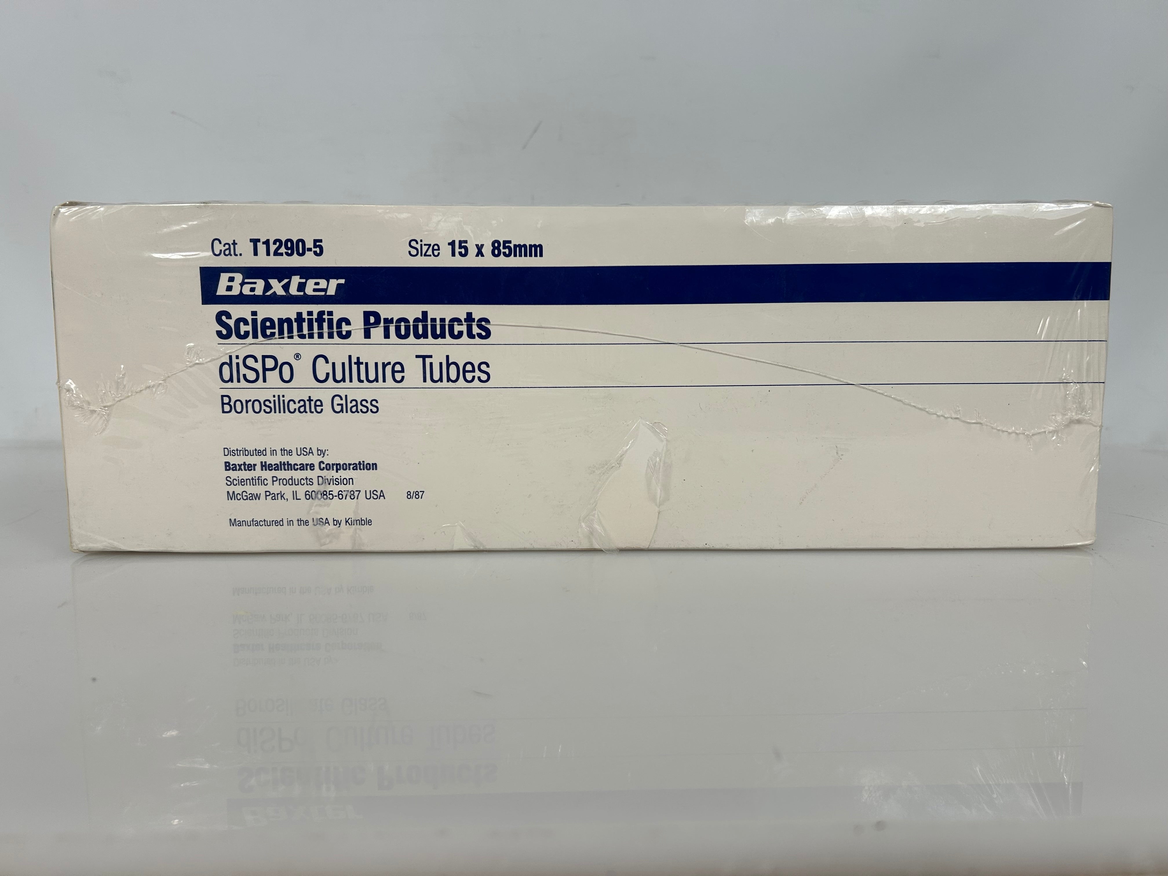 Baxter Culture Tubes