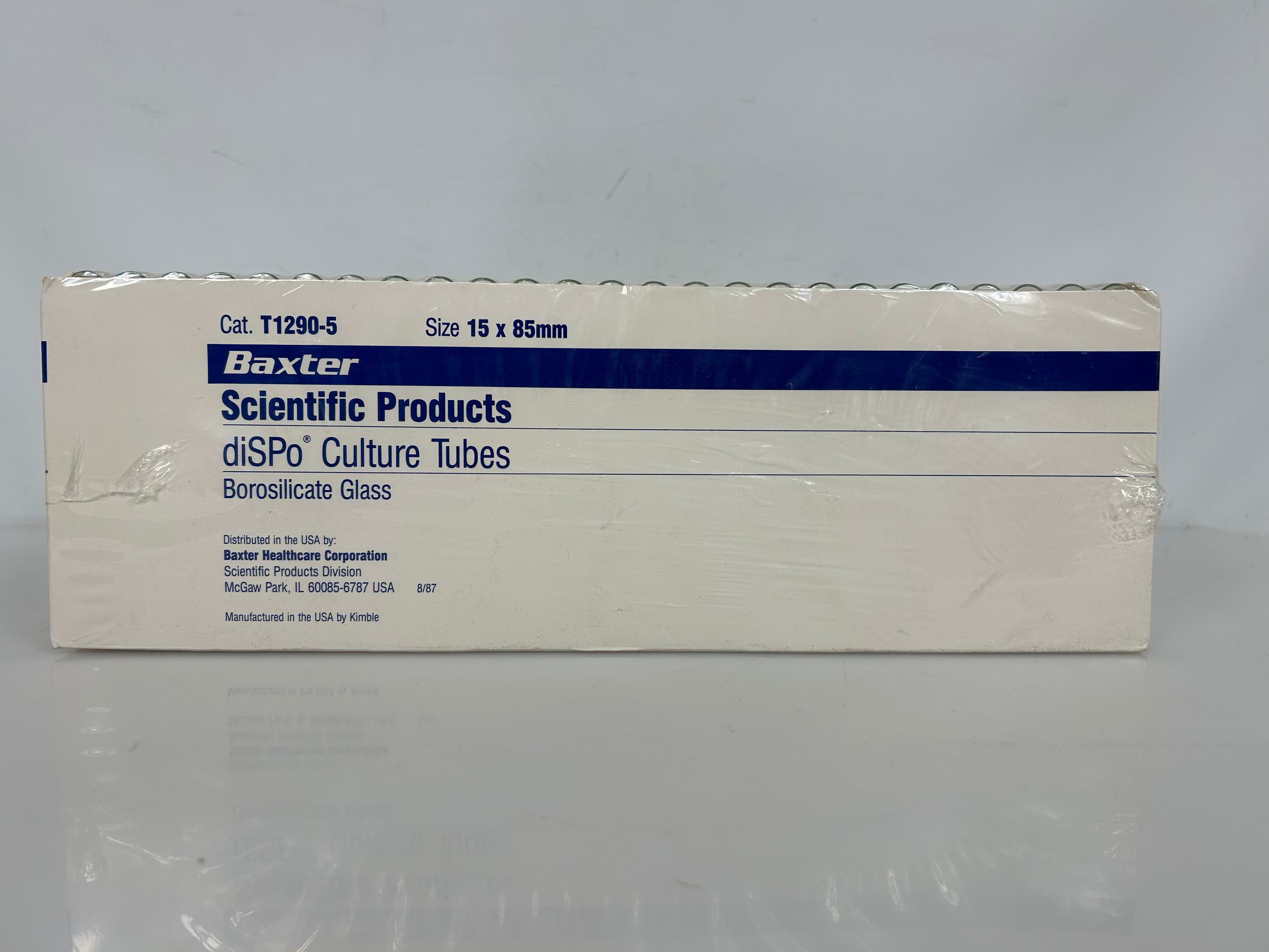 Baxter Culture Tubes