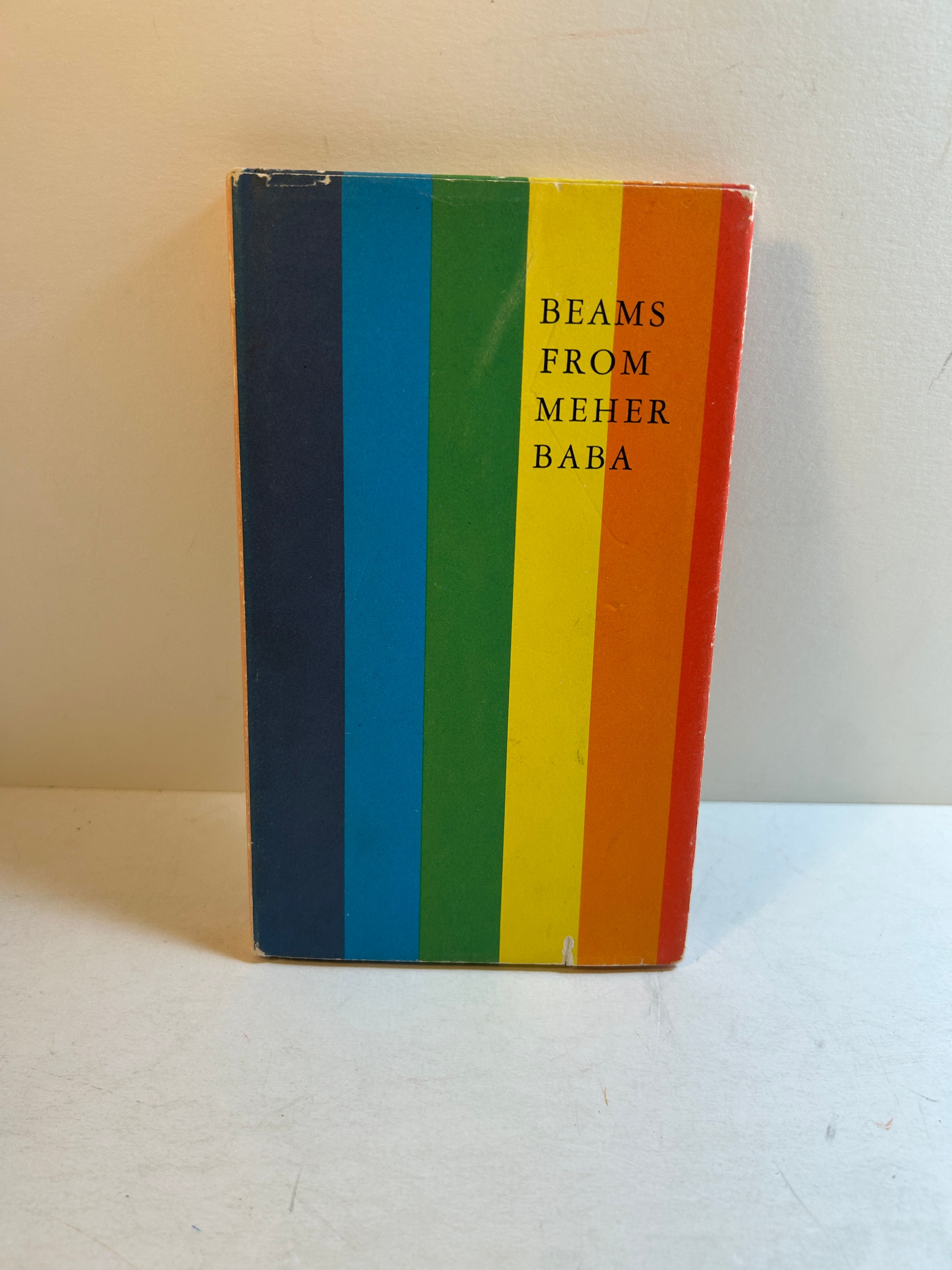 Beams from Meher Baba on the Spiritual Panorama 1968 Second Print HCDJ