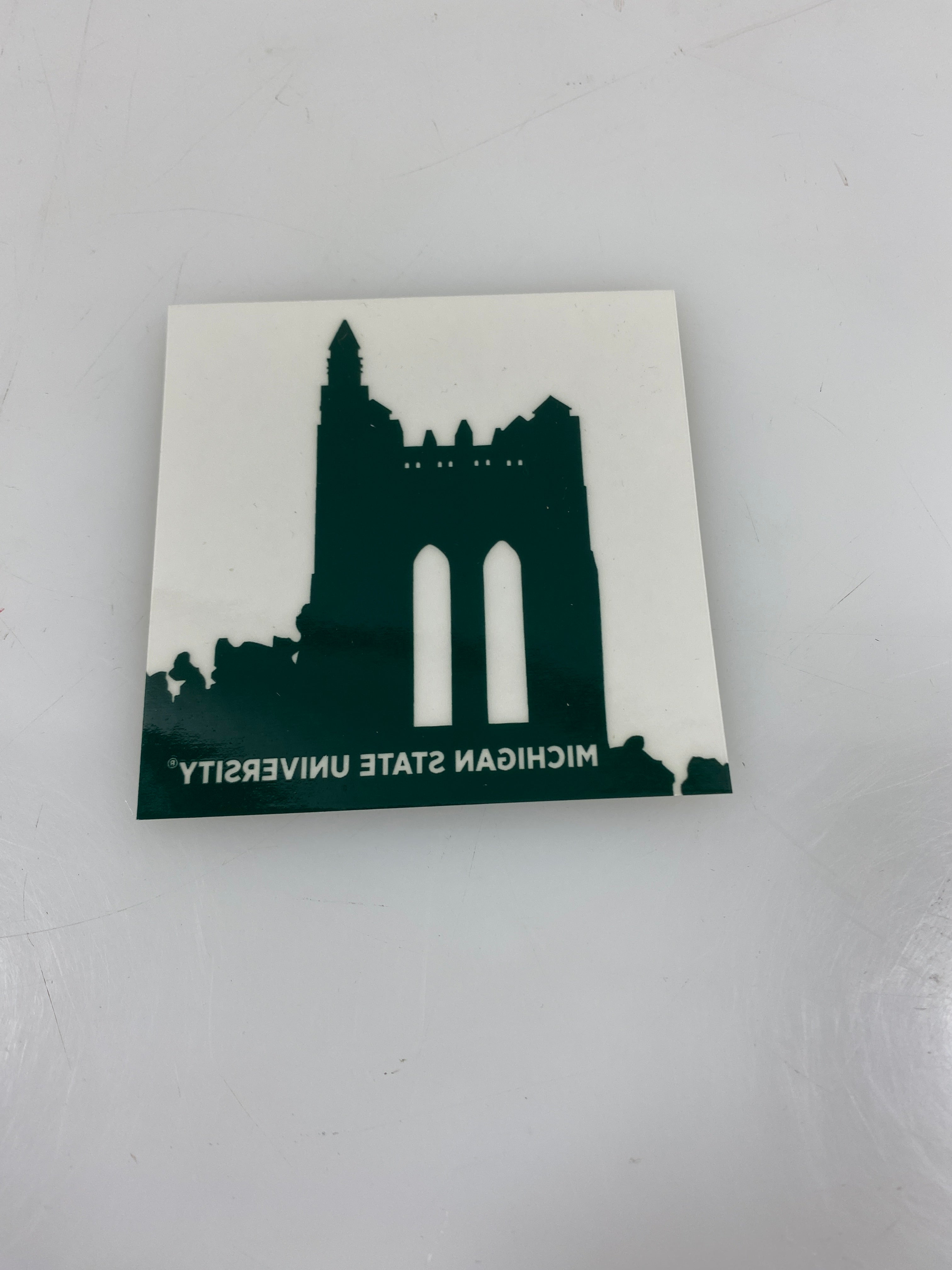 Beaumont Tower MSU Window Cling