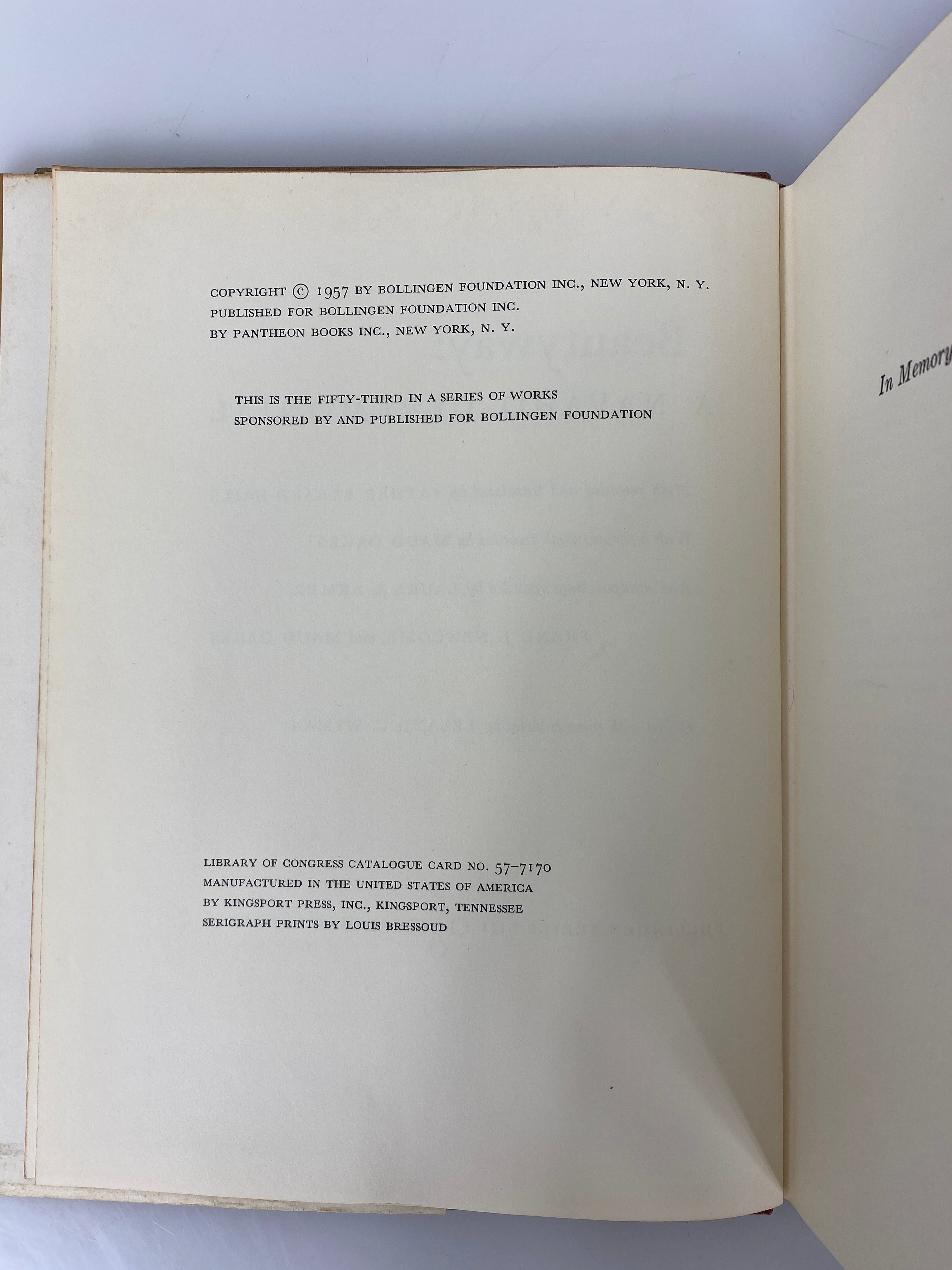 Beautyway A Navaho Ceremonial w Navaho Language Supplement 1957 HCDJ