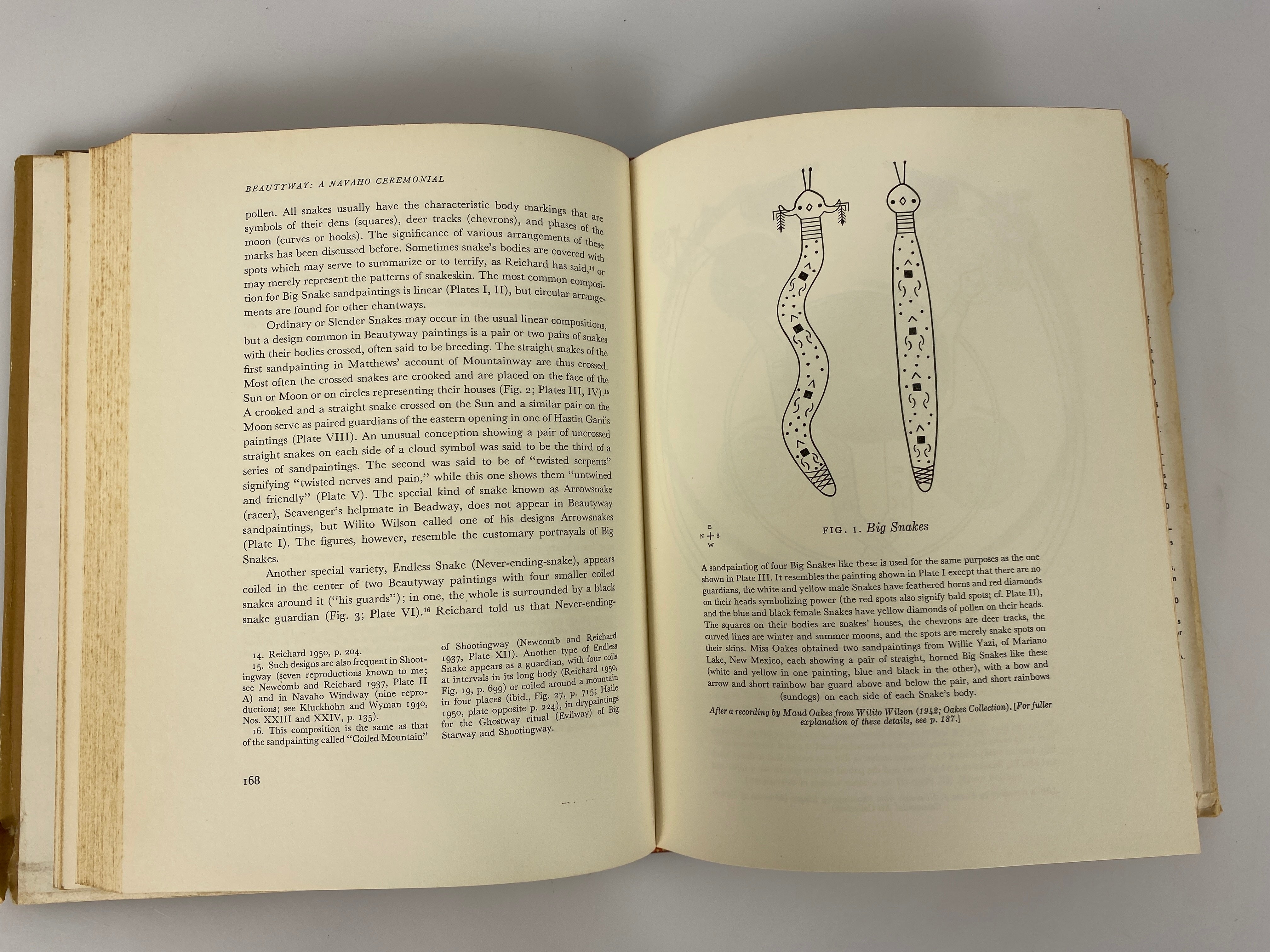 Beautyway A Navaho Ceremonial w Navaho Language Supplement 1957 HCDJ