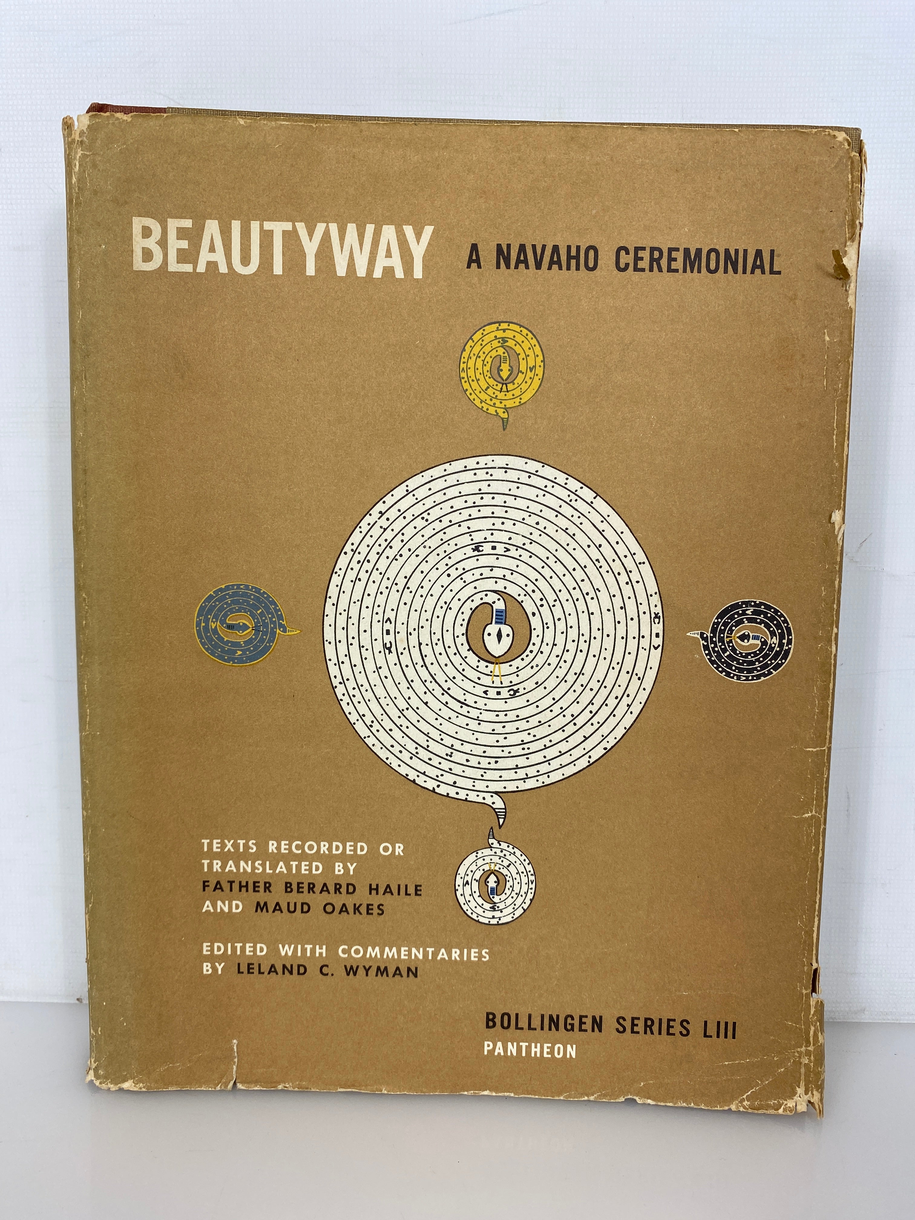 Beautyway A Navaho Ceremonial w Navaho Language Supplement 1957 HCDJ