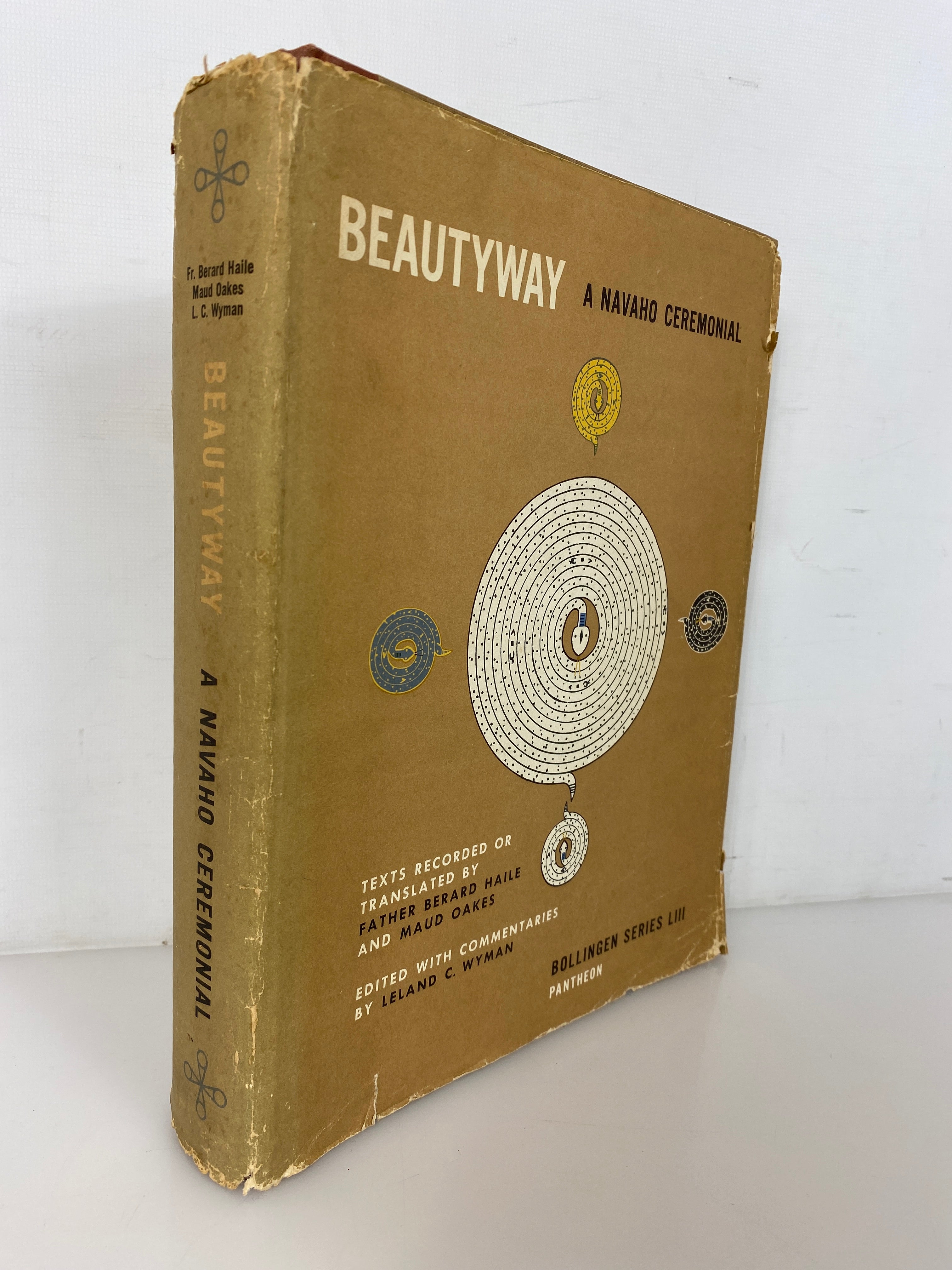Beautyway A Navaho Ceremonial w Navaho Language Supplement 1957 HCDJ