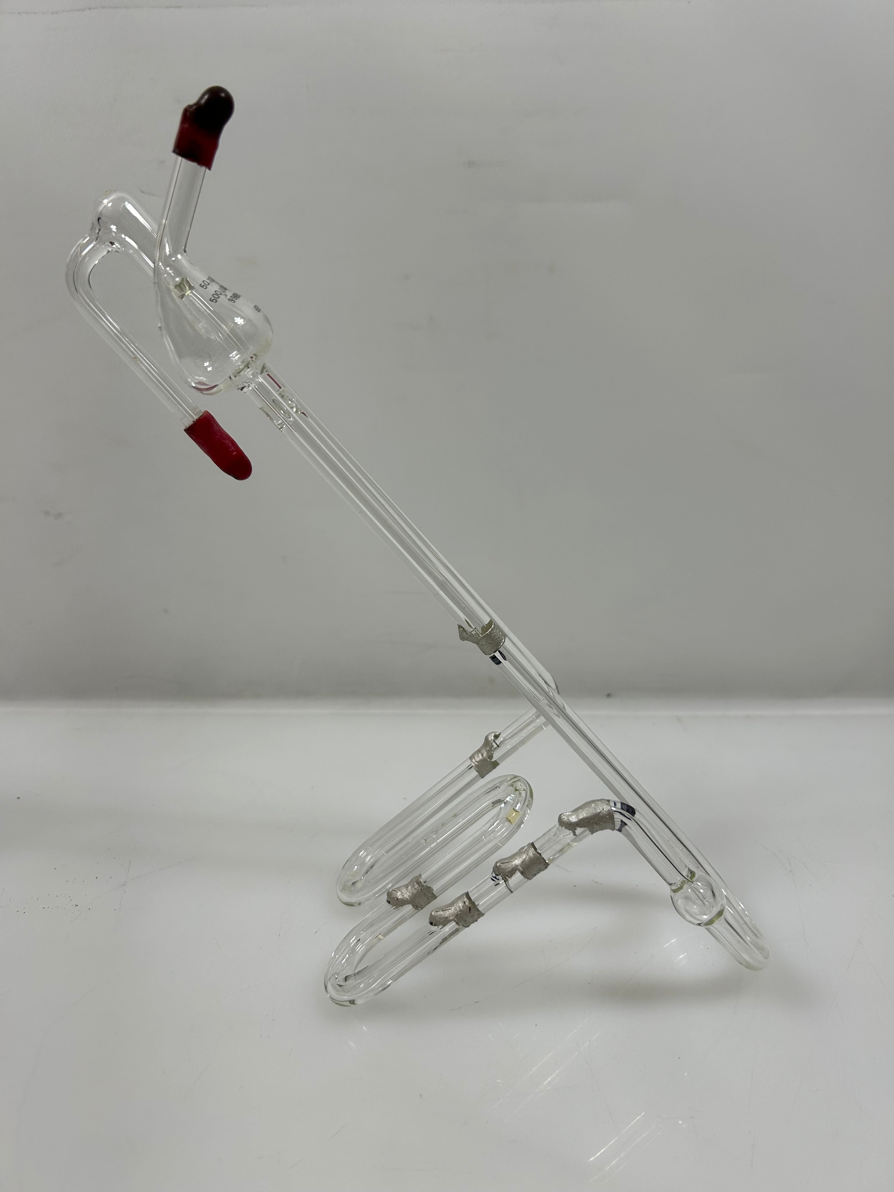 Beckman Coulter Manometer Curved Glass Laboratory Glassware 2000µL