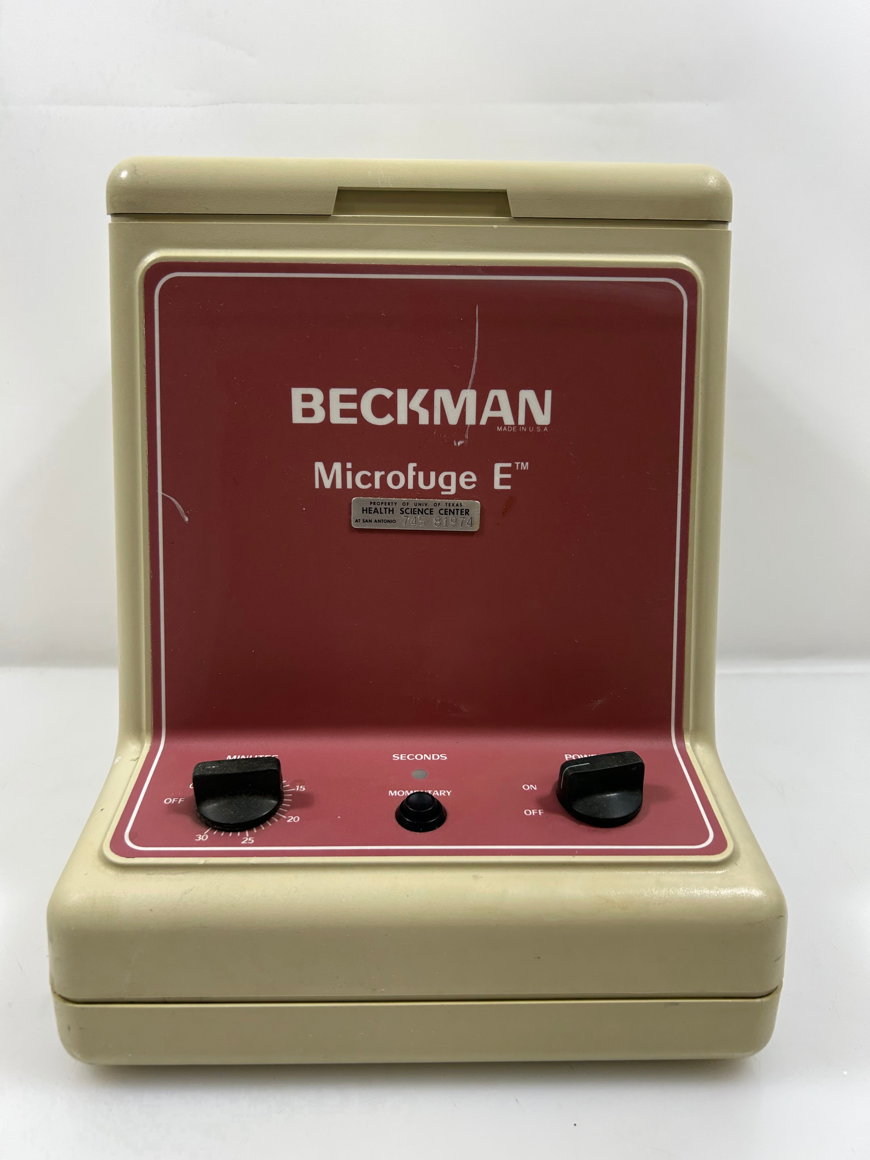 Beckman Microfuge E