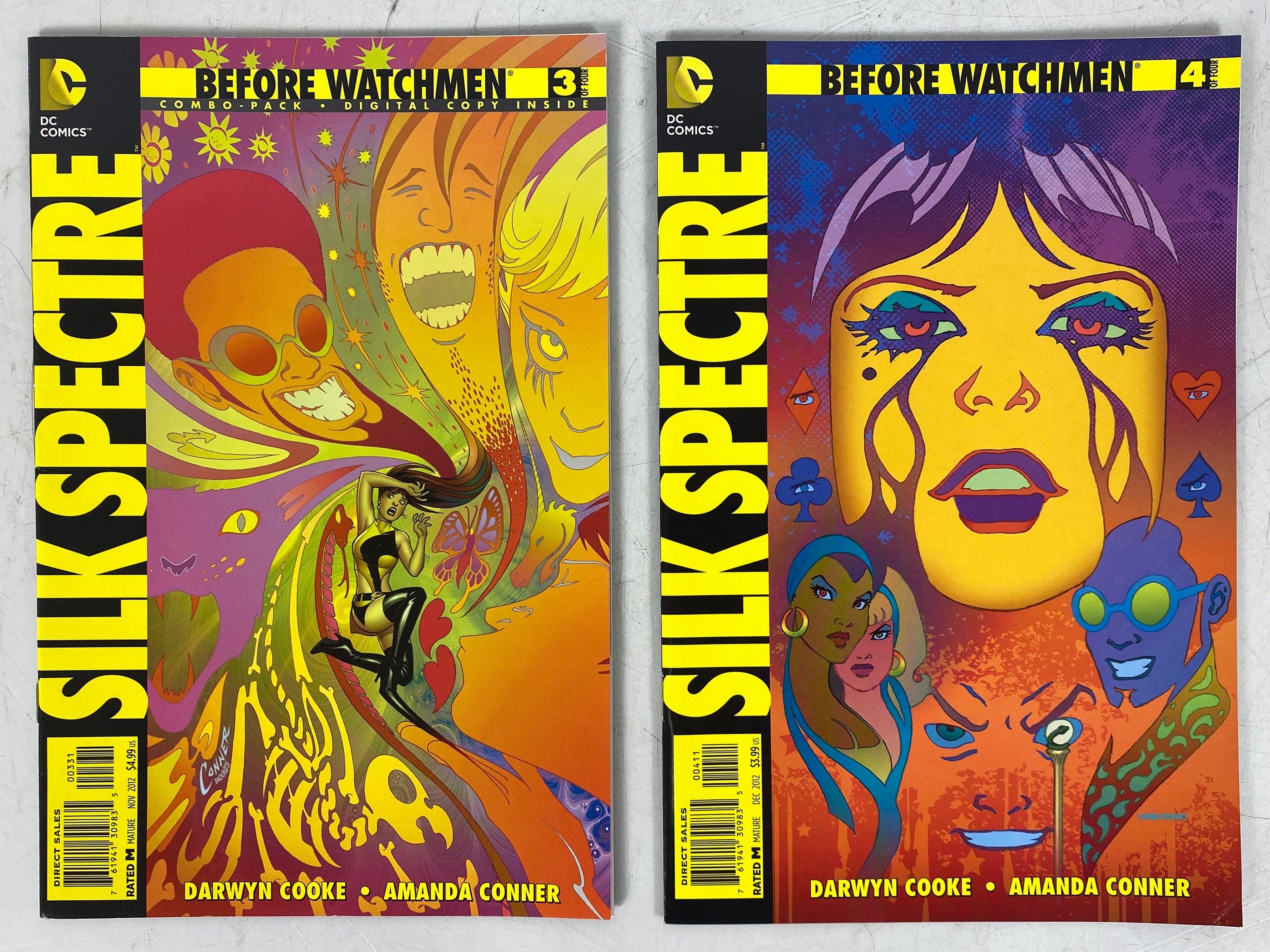 Before Watchmen Silk Spectre #1-4 (2012-2013)