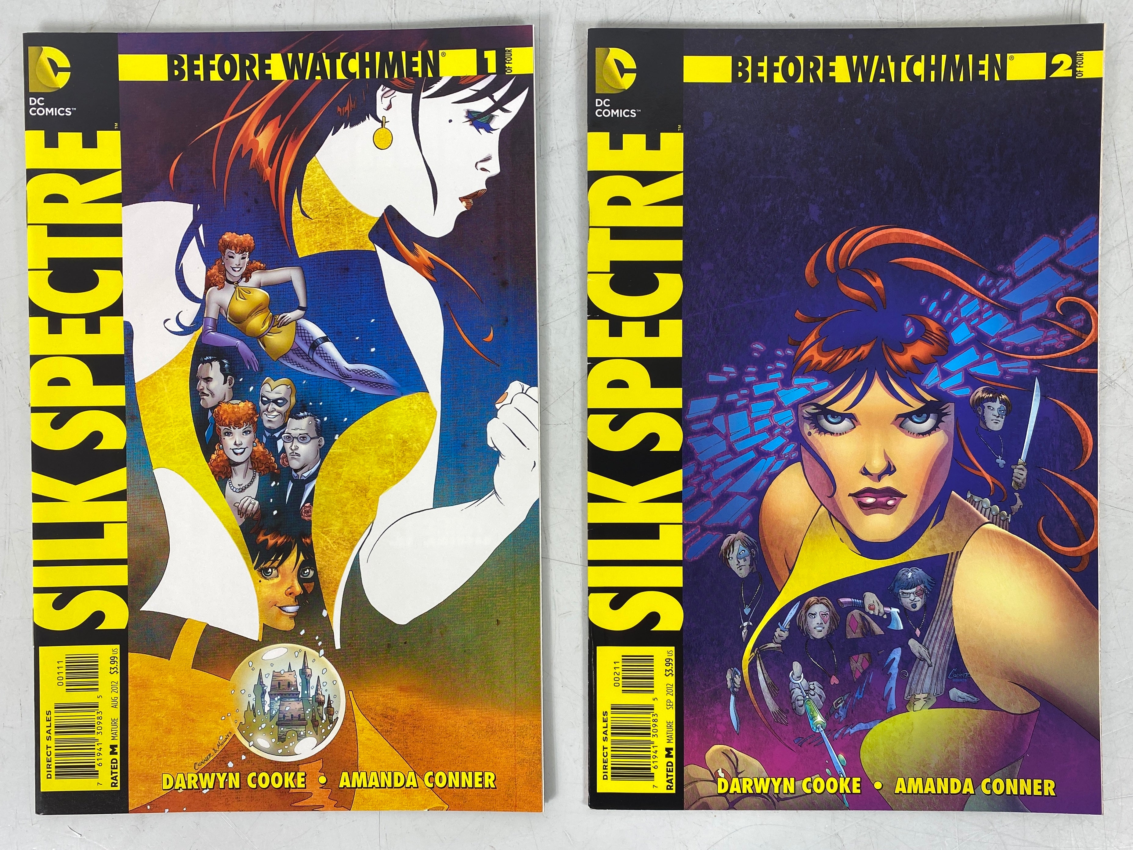Before Watchmen Silk Spectre #1-4 (2012-2013)