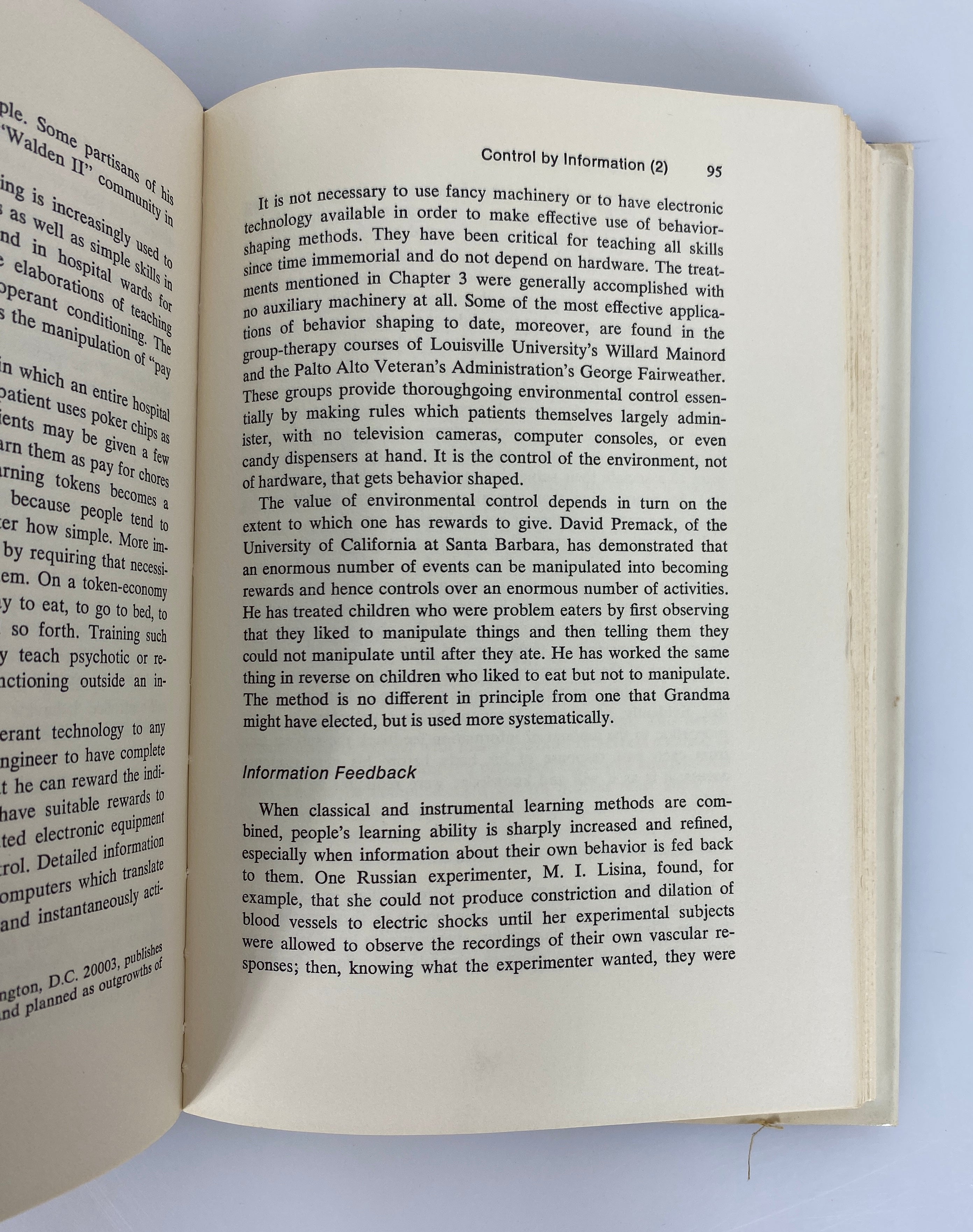 Behavior Control by Perry London 1969 Hypnotism/Drugs/Brain Implants HCDJ
