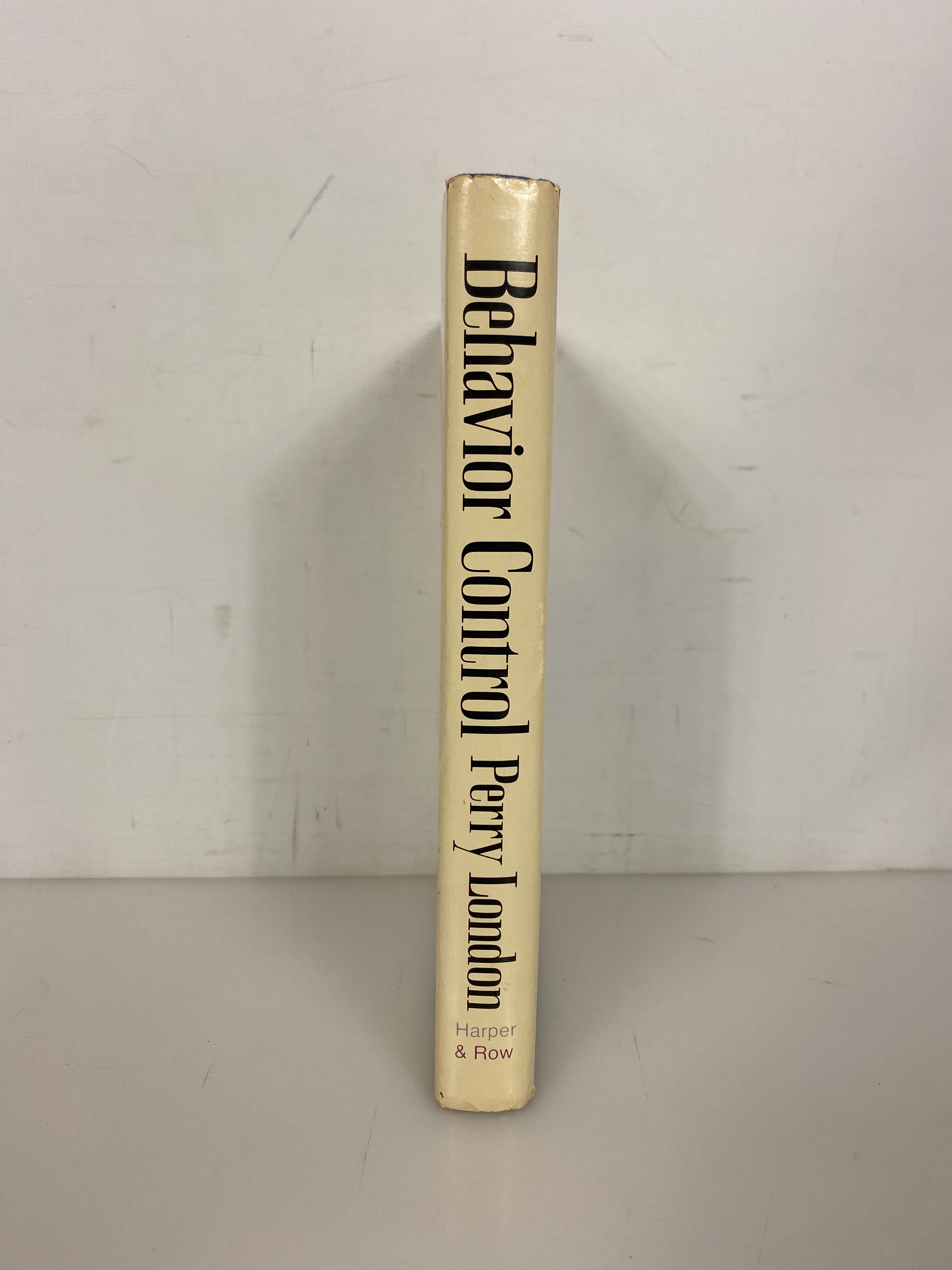 Behavior Control by Perry London 1969 Hypnotism/Drugs/Brain Implants HCDJ
