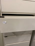 Beige 5 Drawer Locking Filing Cabinet