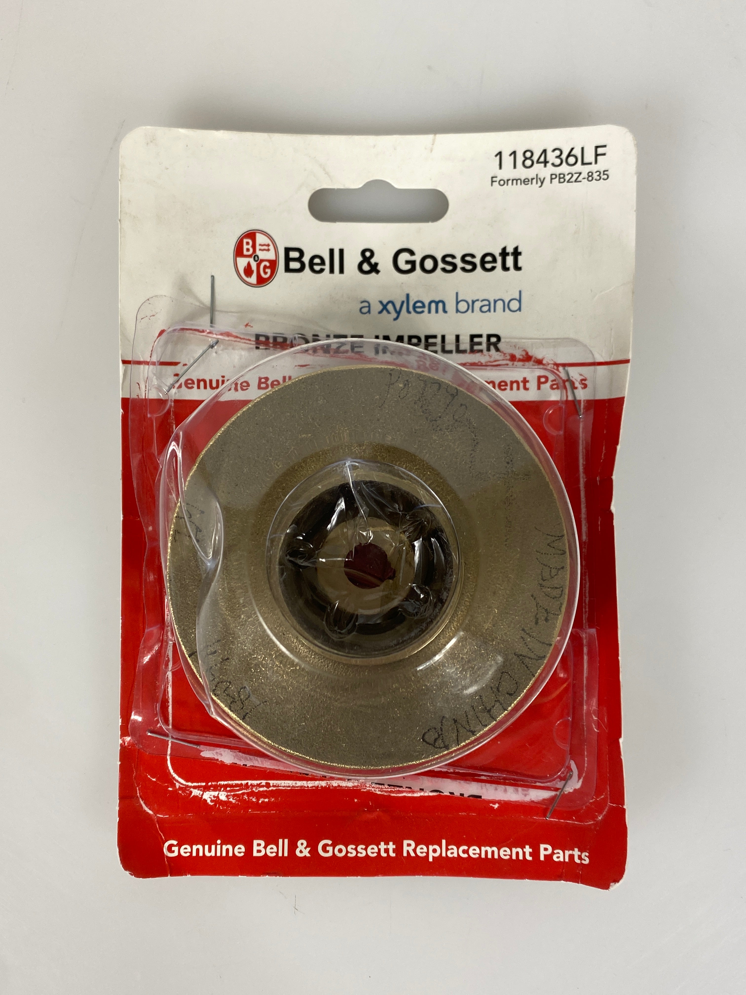 Bell and Gossett Bronze Impeller Booster 118436LF