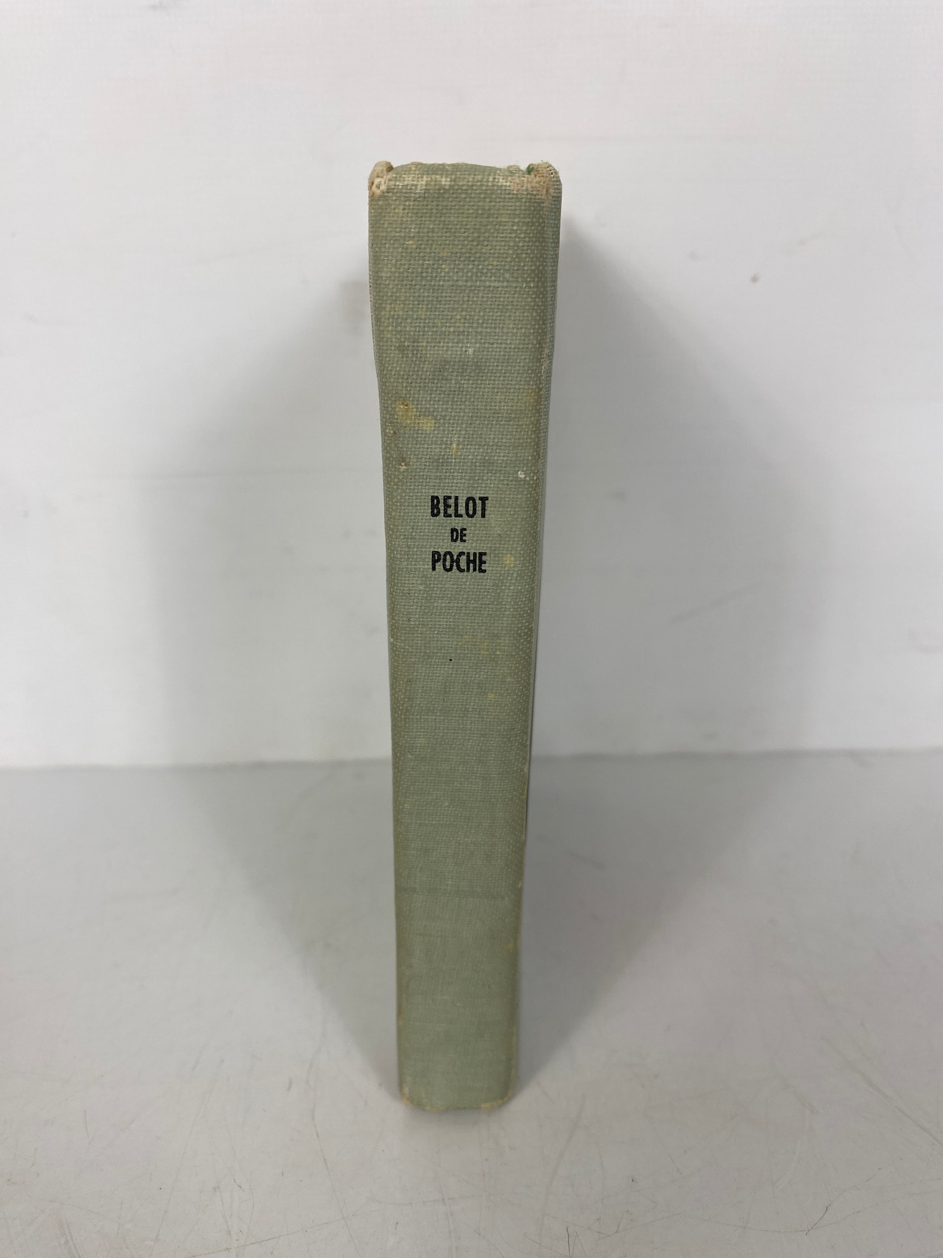 Belot de Poche Imprimerie Catholique French-Arabic Dictionary 1957 HC