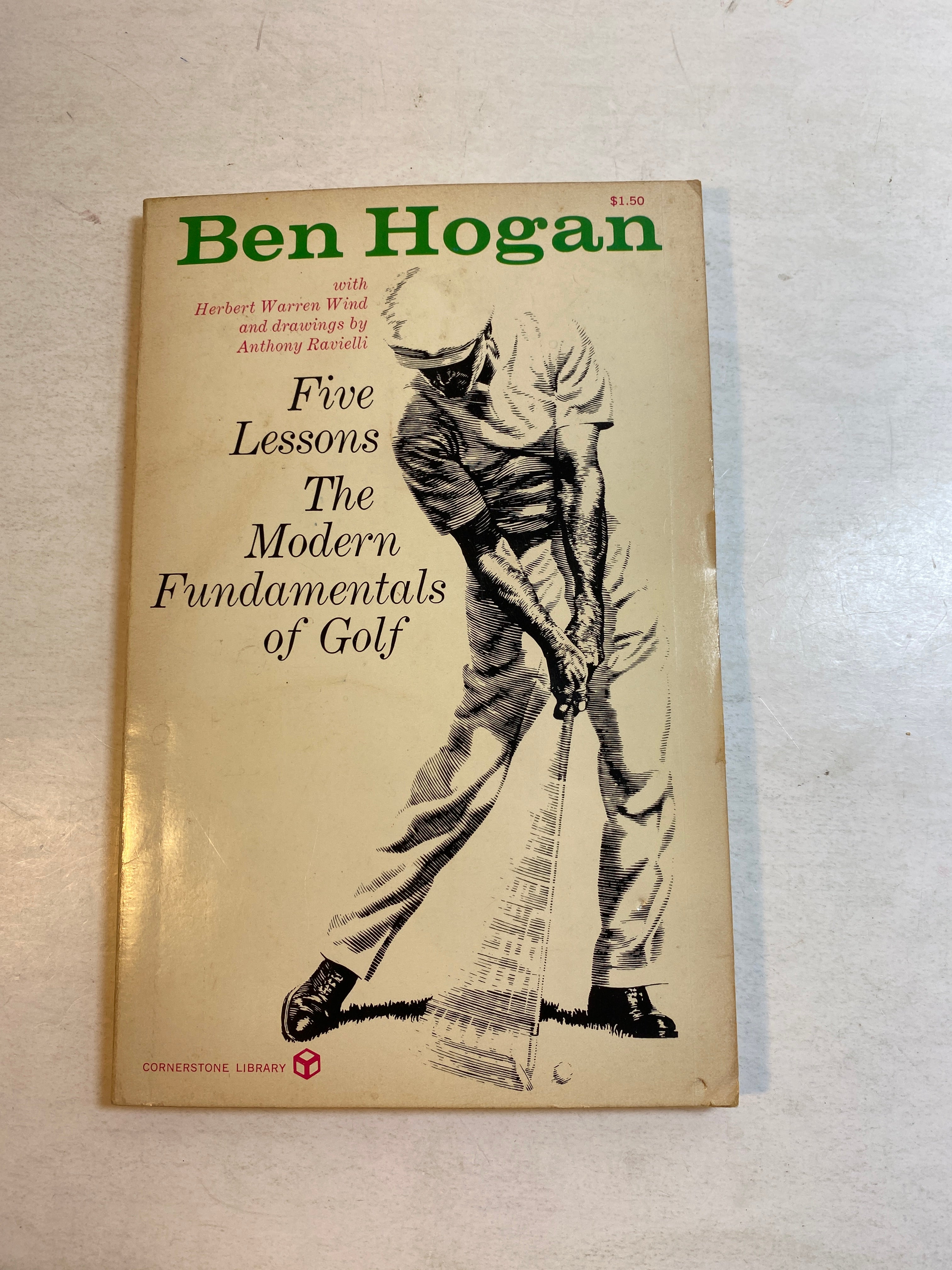 Ben Hogan Five Lessons Modern Golf Fundamentals SC 1973