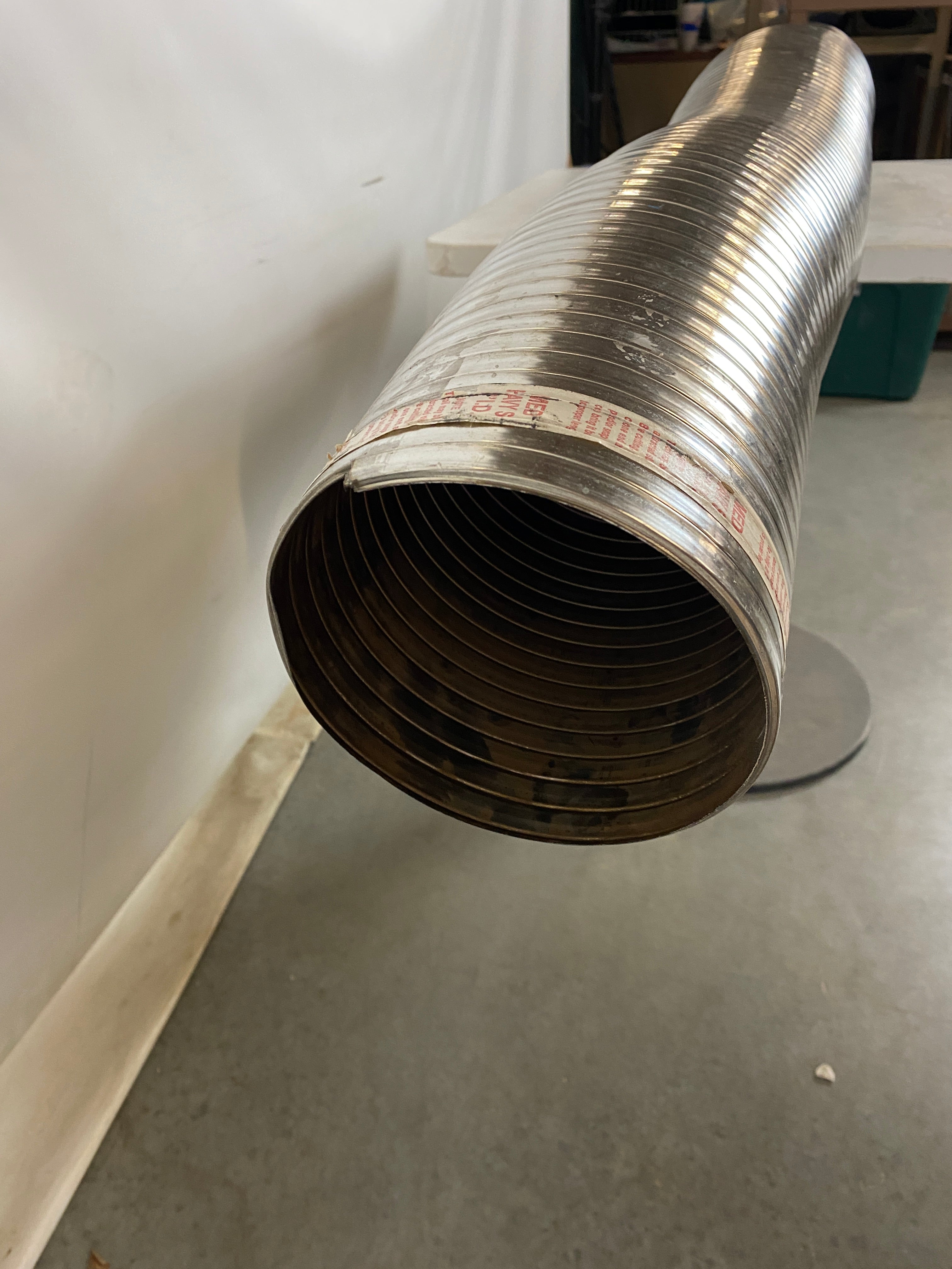 Bendable Stainless Steel Exhaust Tube