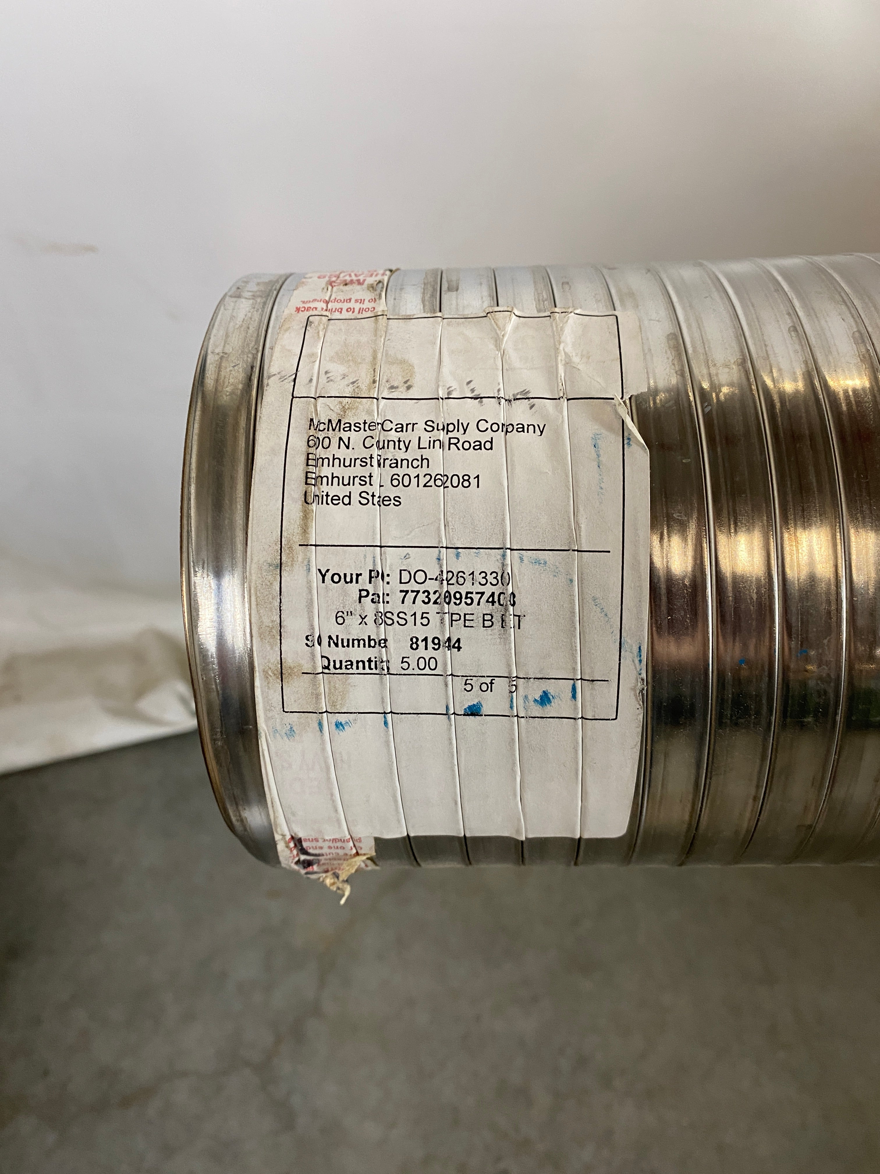 Bendable Stainless Steel Exhaust Tube
