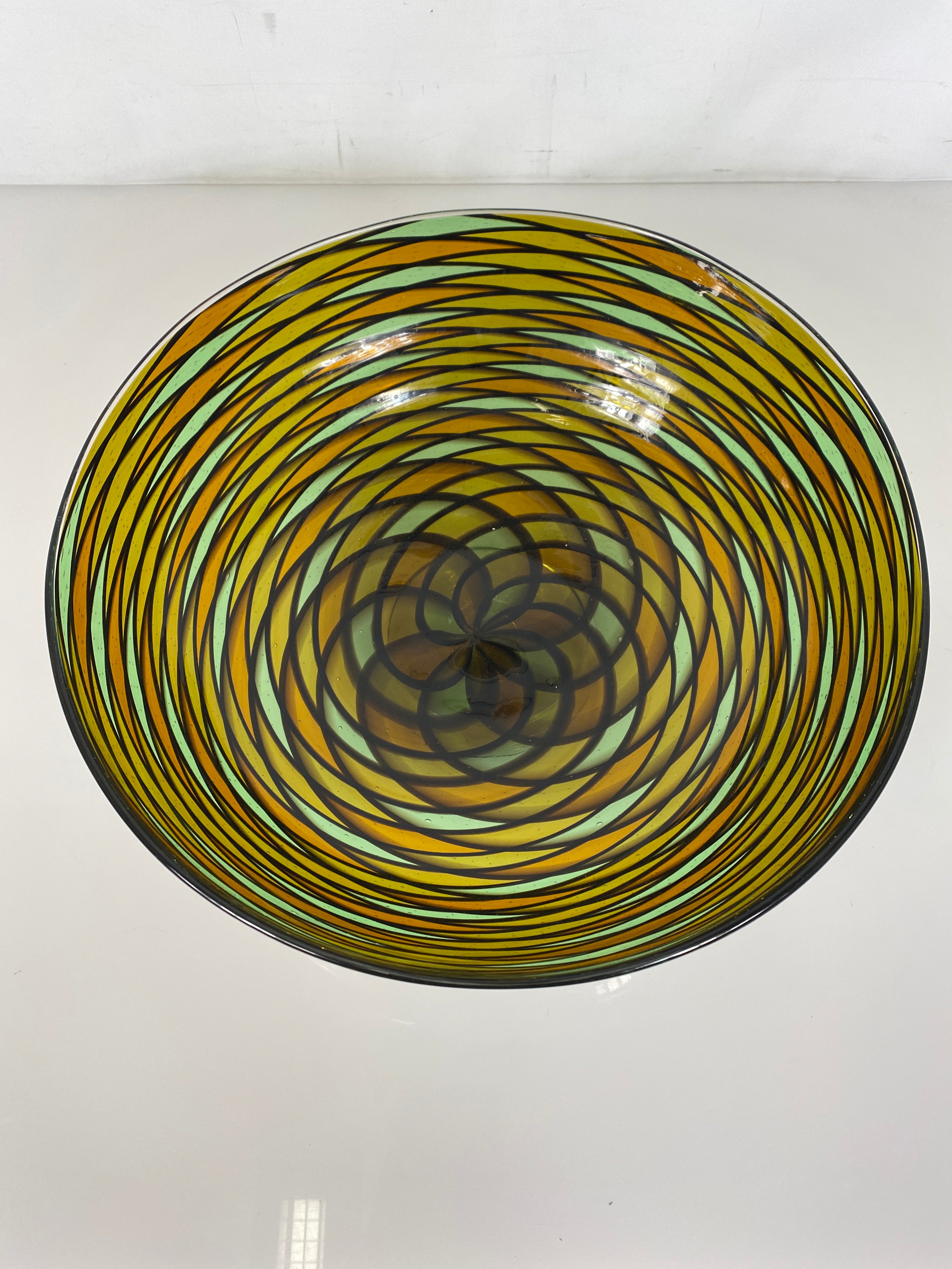 Bendetto Glassworks Signed Glass Bowl