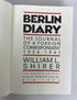 Berlin Diary by William Shirer 1987 BOMC Edition HC DJ Slipcase