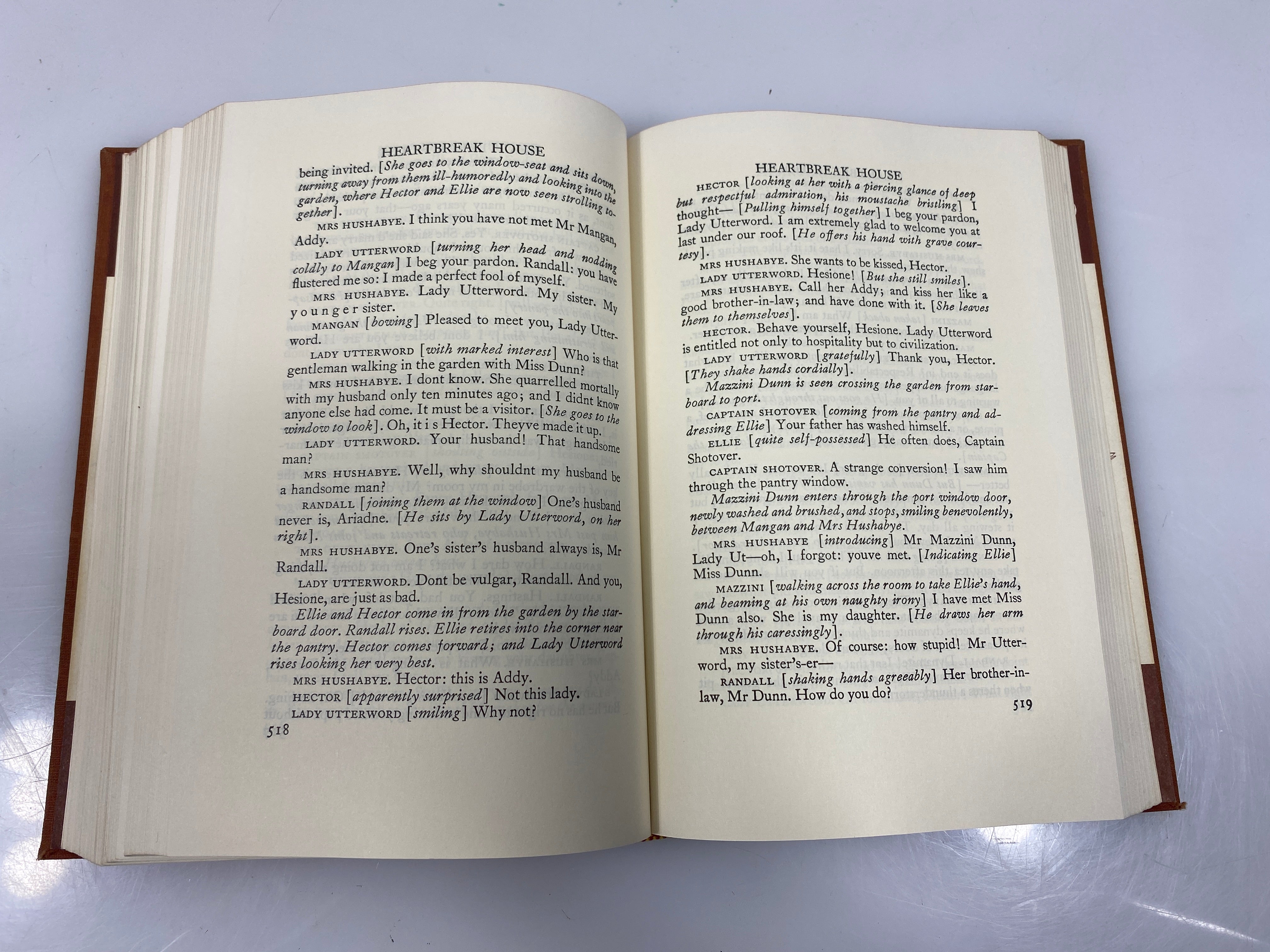 Bernard Shaw Complete Plays Vol I Ex-library 1962 HC