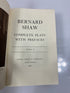 Bernard Shaw Complete Plays Vol I Ex-library 1962 HC