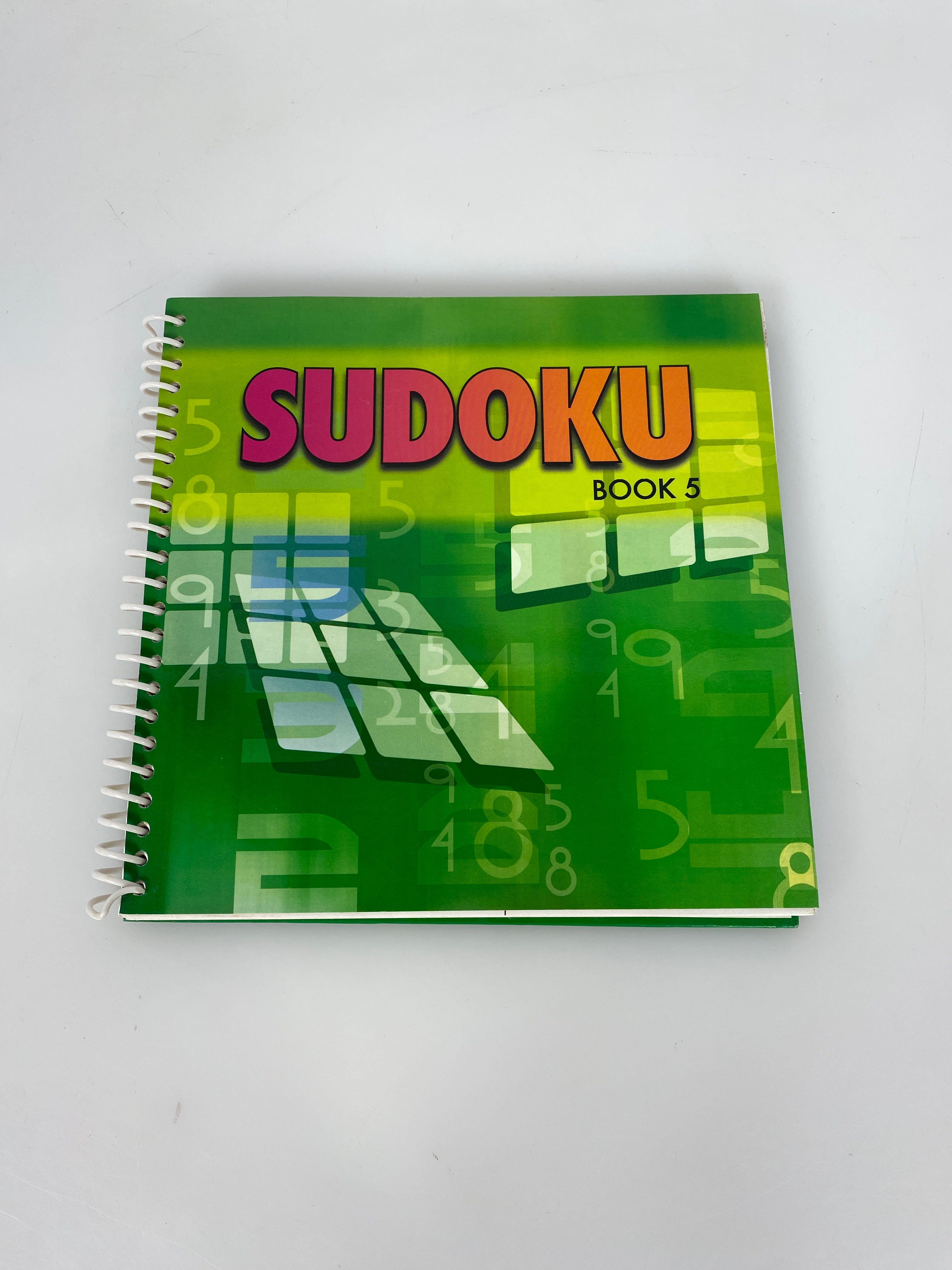 Berryland Books Spiral-Bound Sudoku Book #5