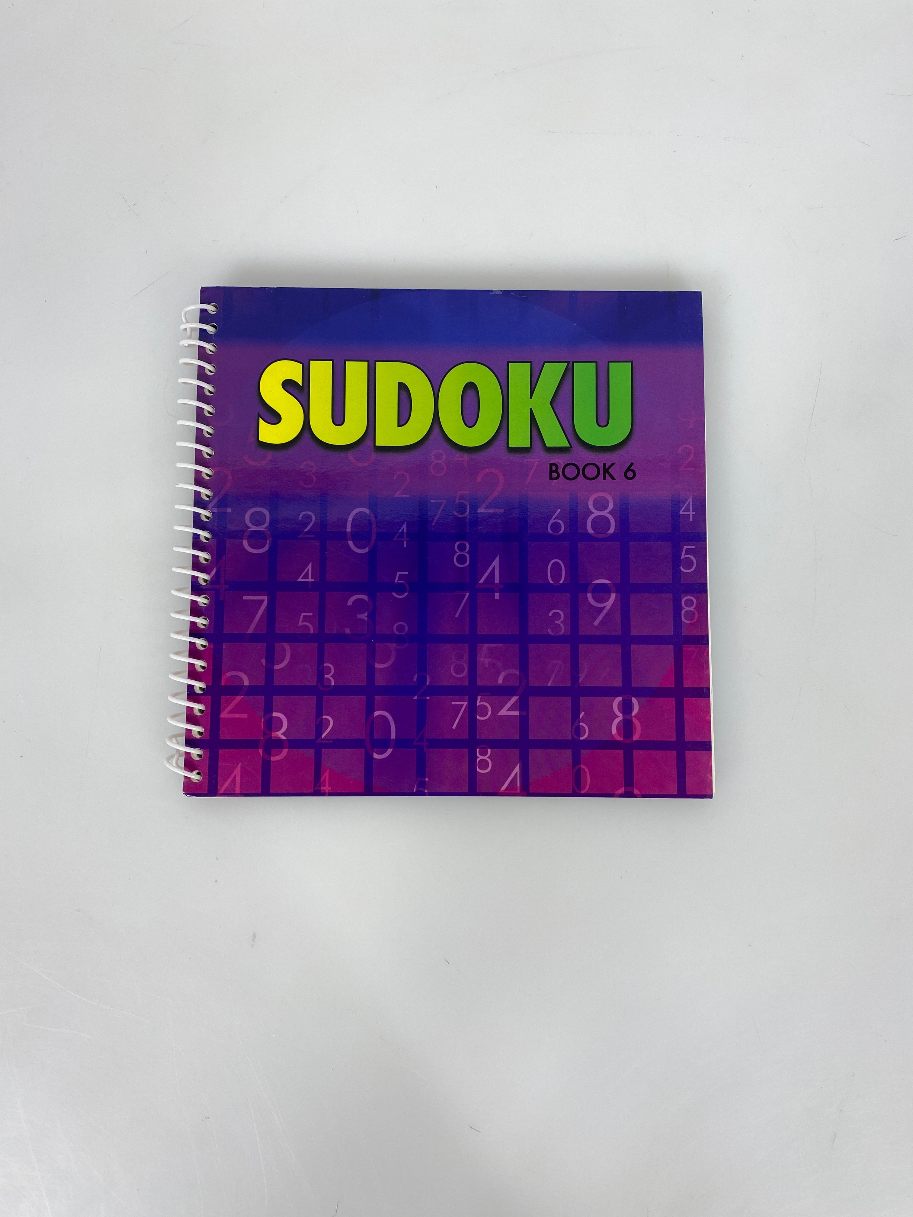 Berryland Books Spiral-Bound Sudoku Book #6