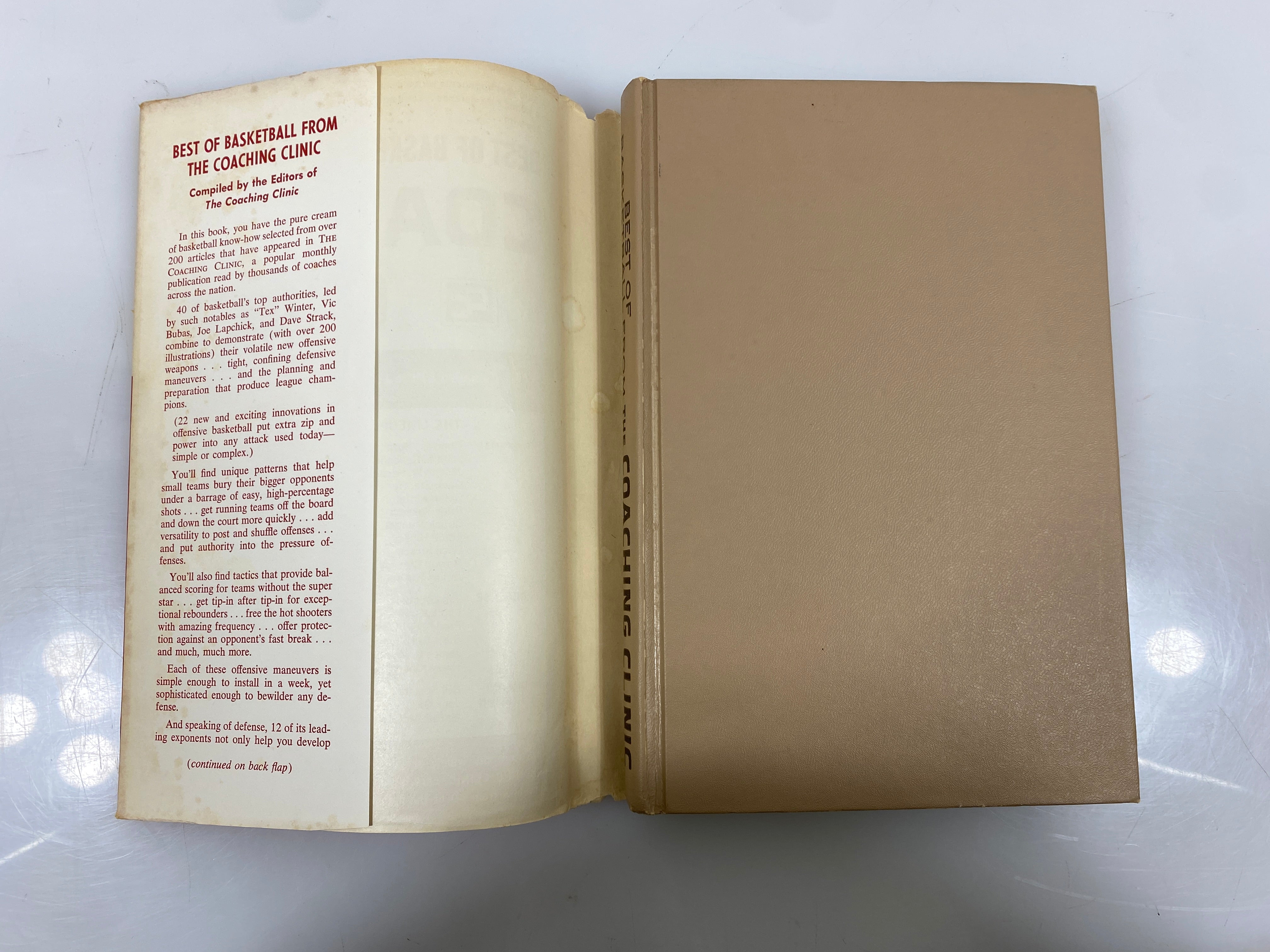 Best of Basketball from the Coaching Clinic Parker Publishing Company 1967 HCDJ