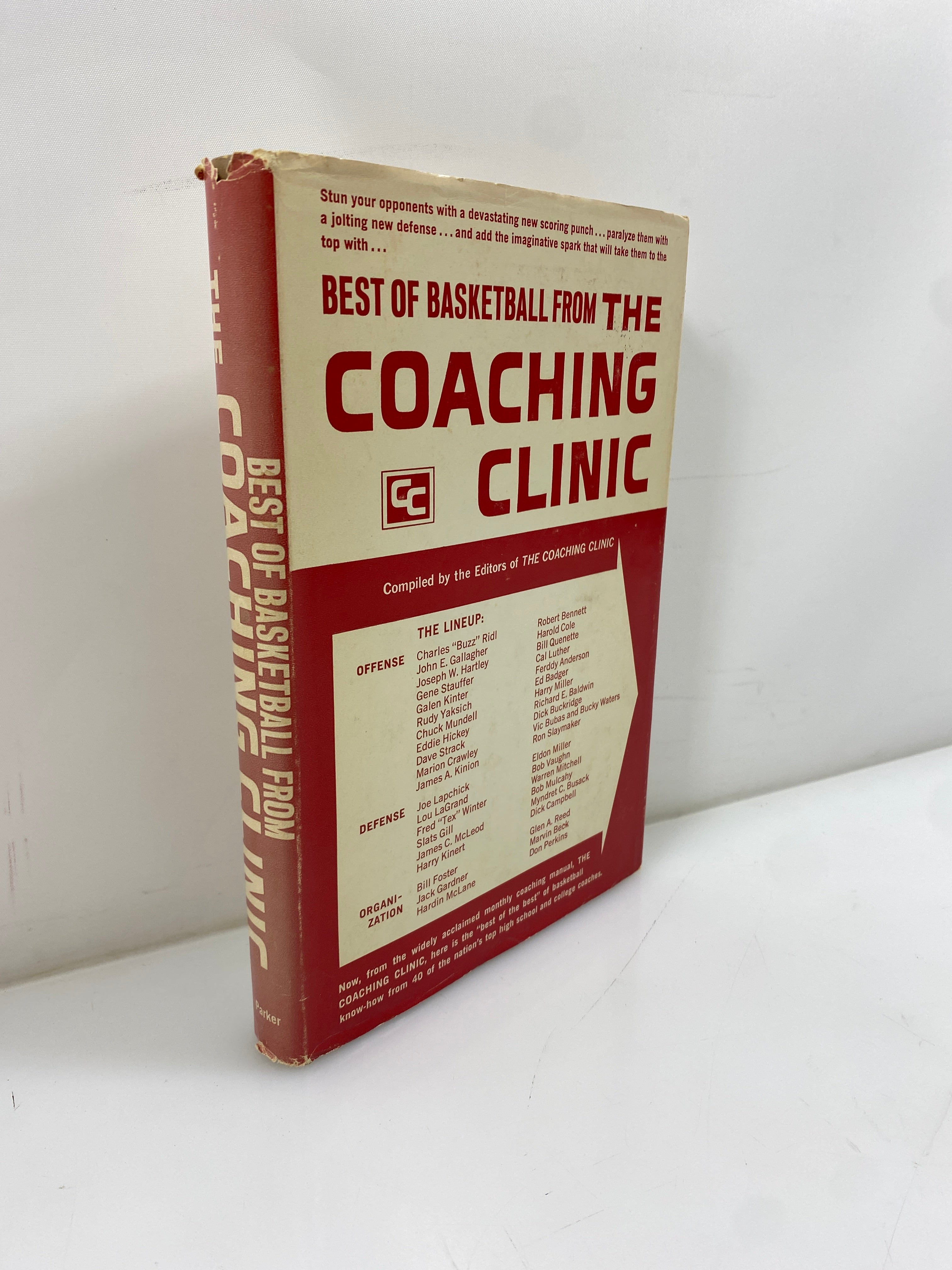 Best of Basketball from the Coaching Clinic Parker Publishing Company 1967 HCDJ