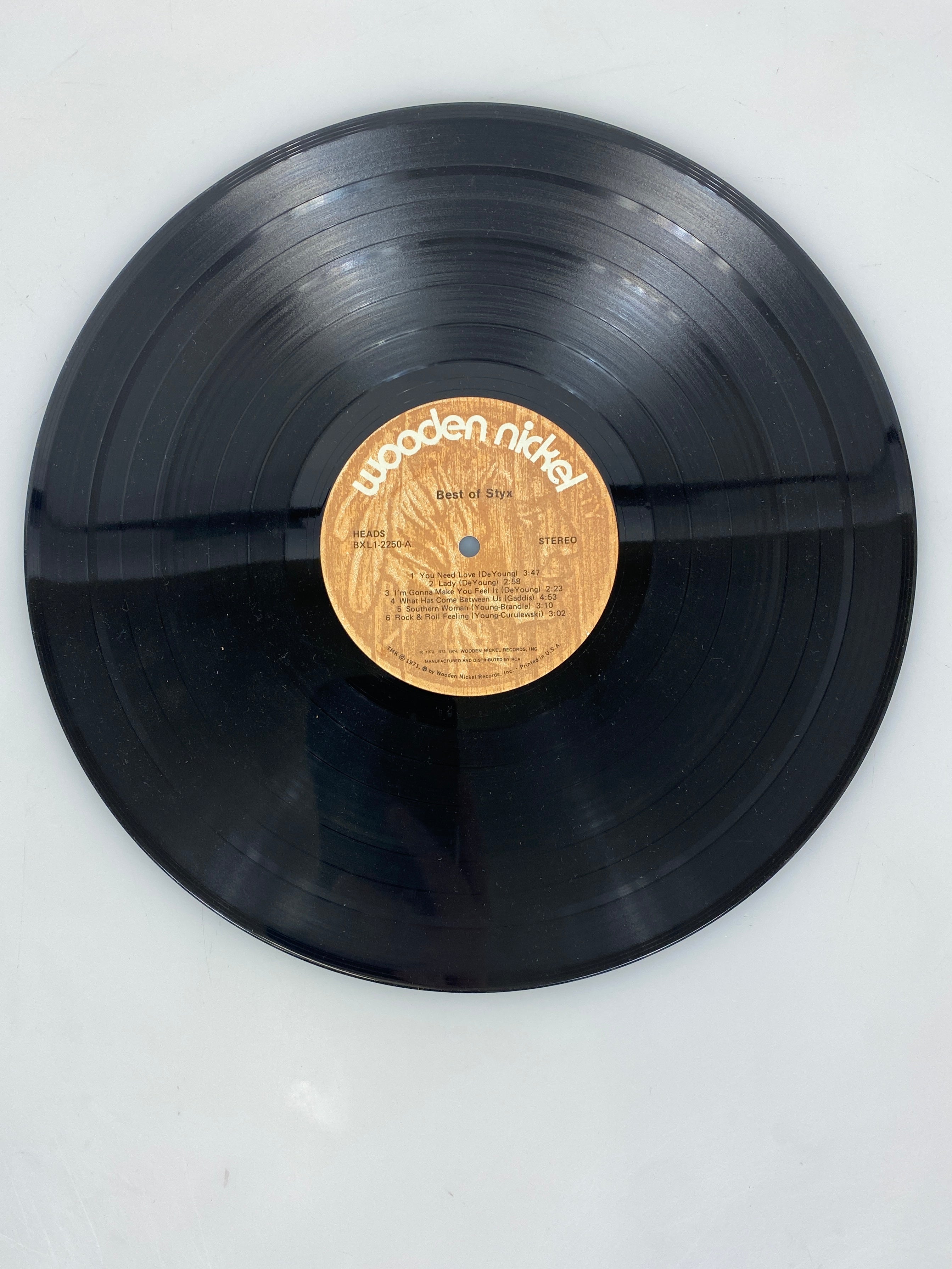 Best of Styx 1971 Vinyl Record