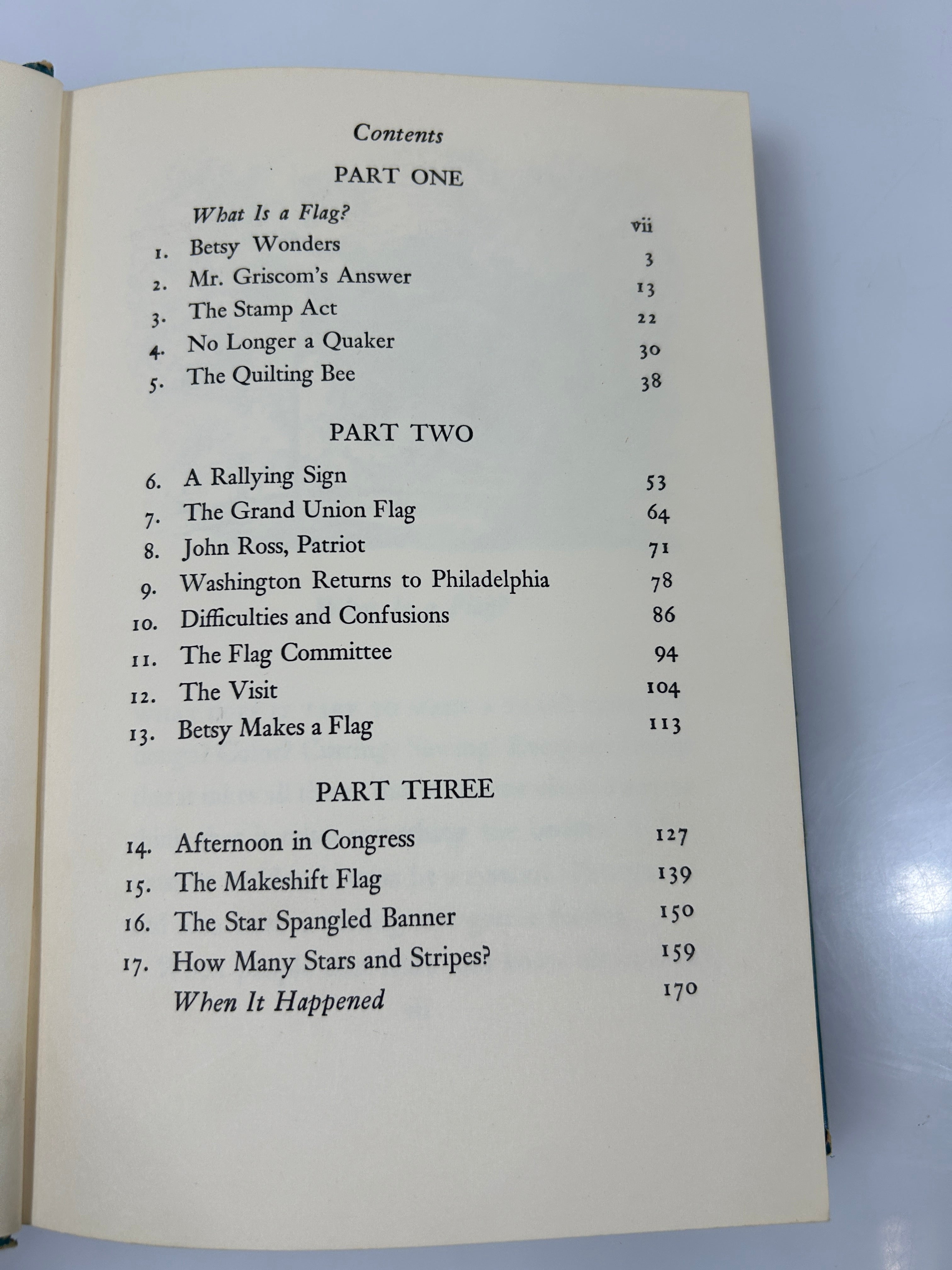 Betsy Ross and the Flag by Jane Mayer Random House 1952 HC