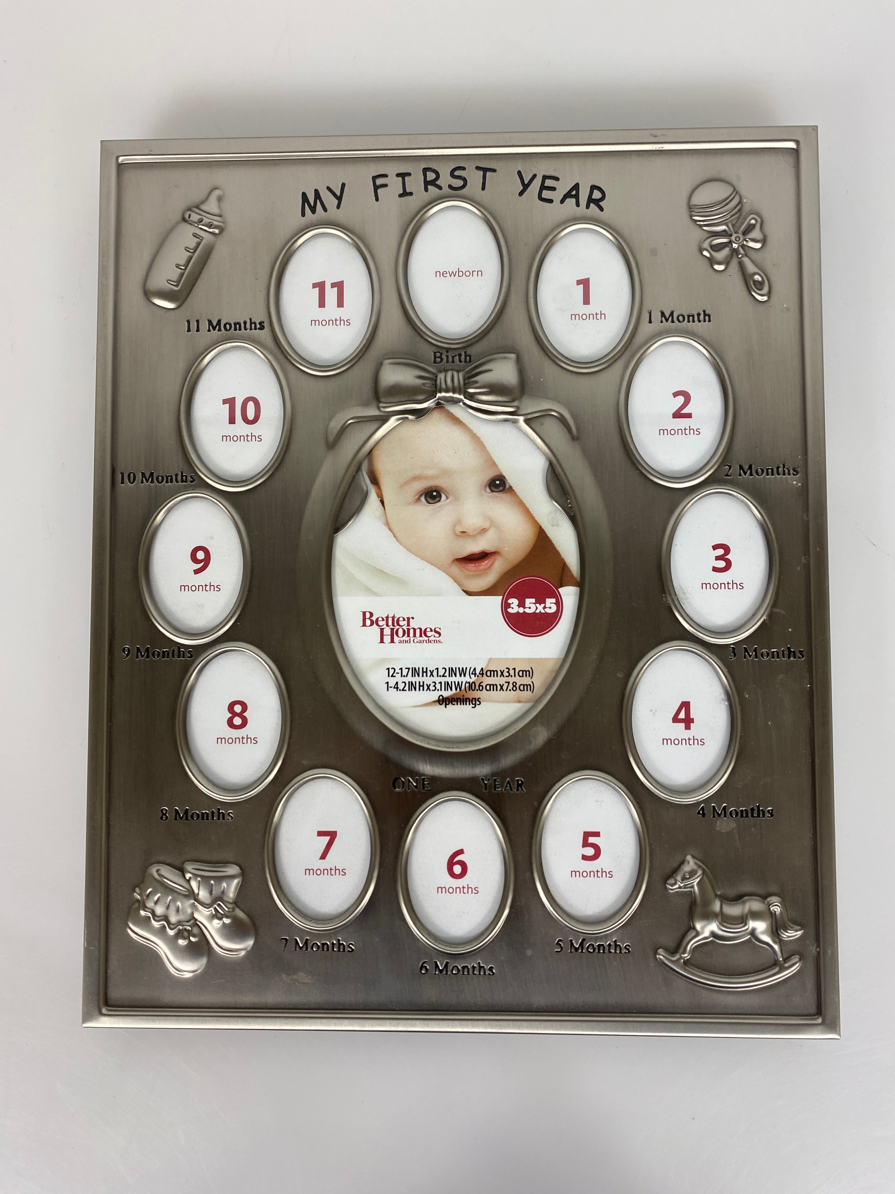 Better Homes & Gardens Baby's First Year Picture Frame