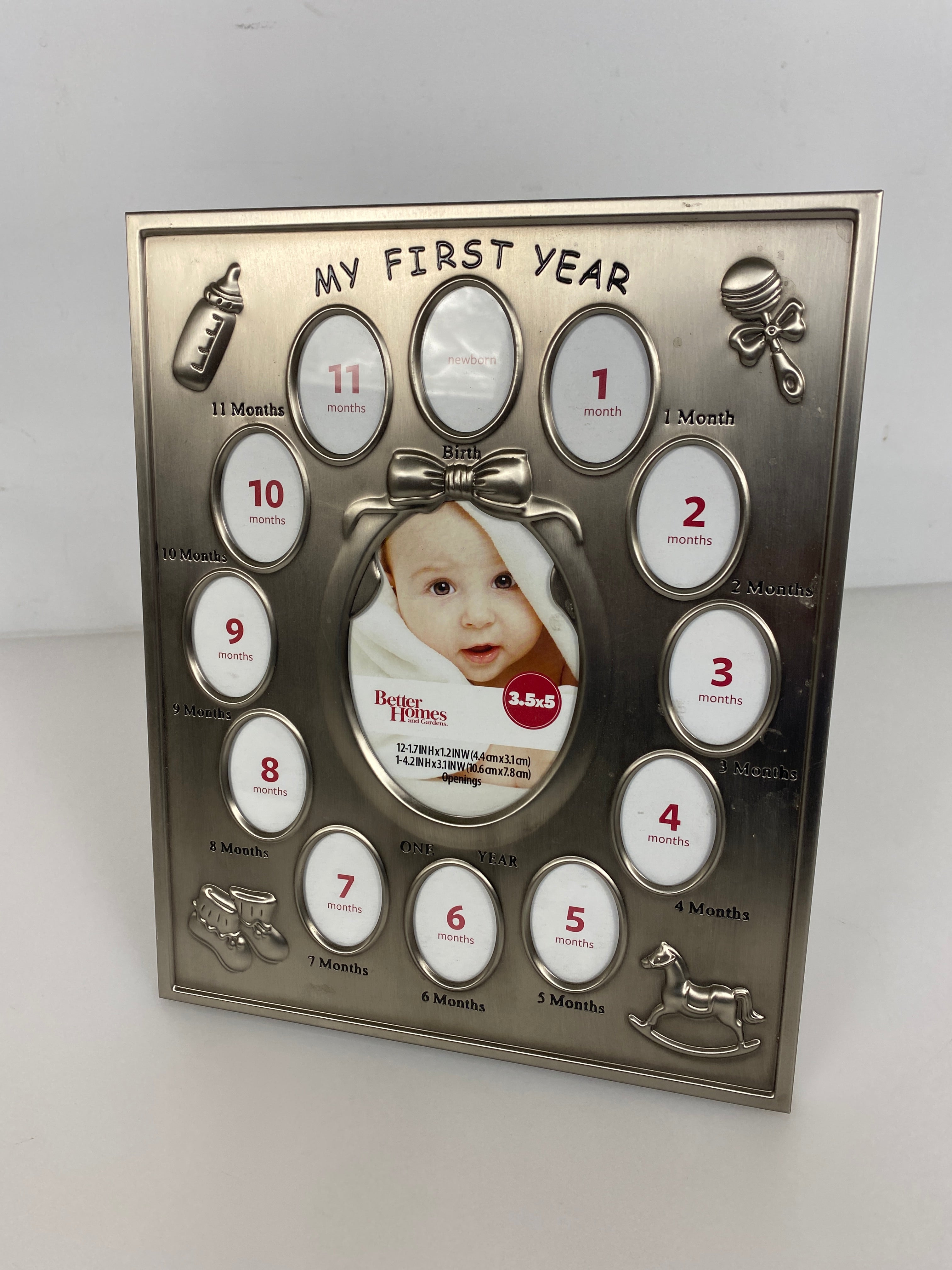 Better Homes & Gardens Baby's First Year Picture Frame