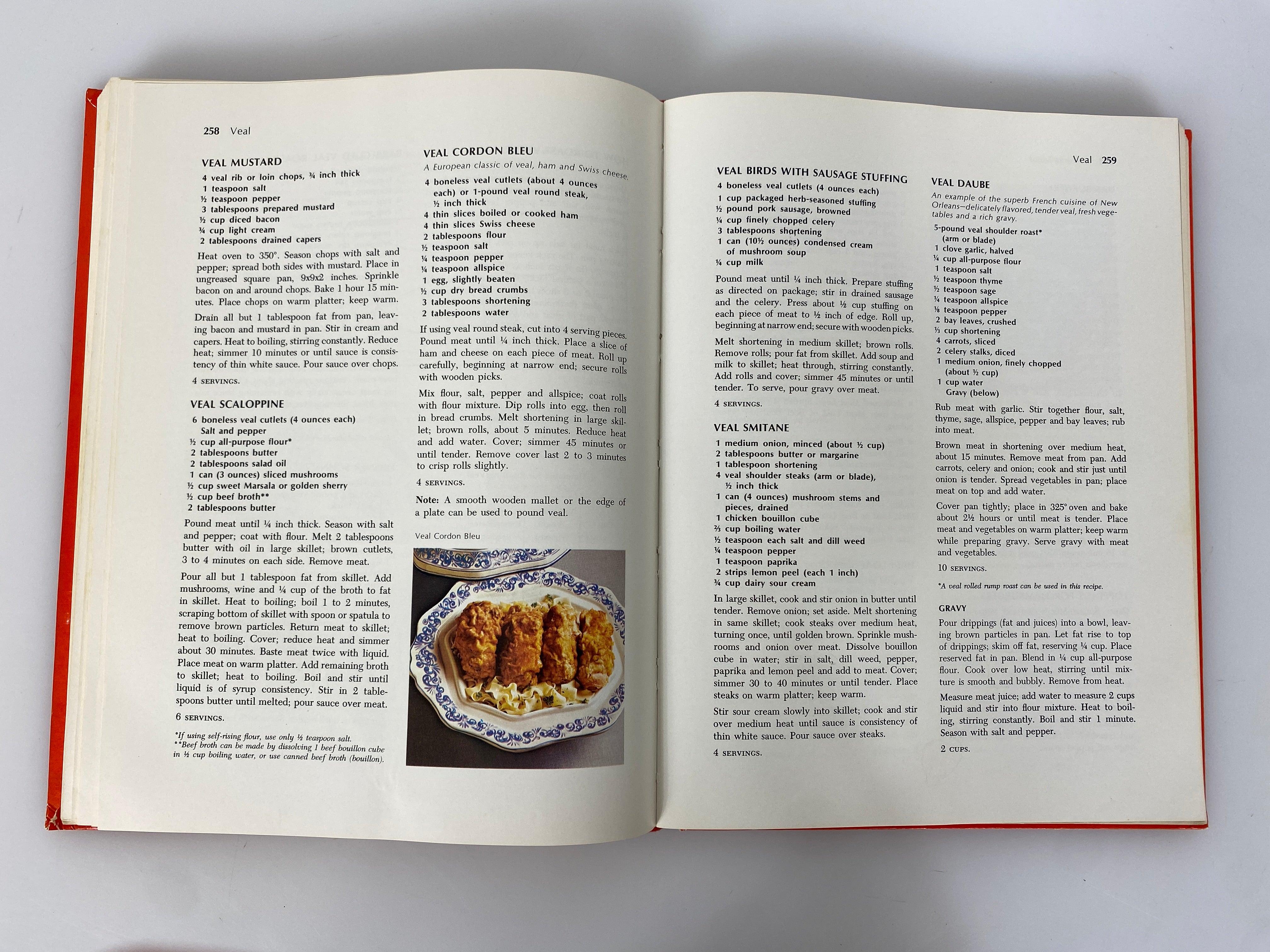 Betty Crocker's Cookbook 1972 Sears Edition 12th Printing HC w Ephemera