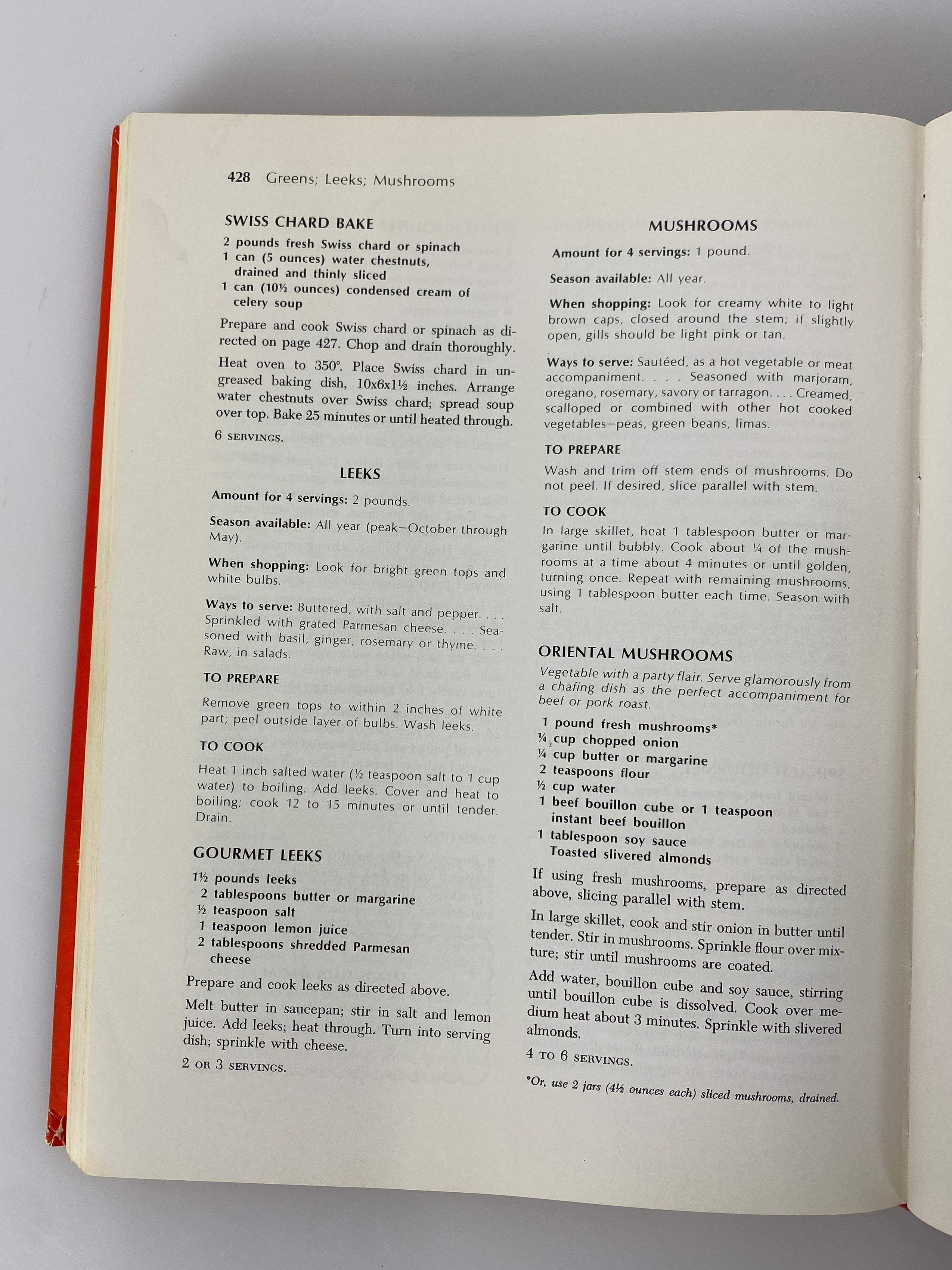 Betty Crocker's Cookbook 1972 Sears Edition 12th Printing HC w Ephemera