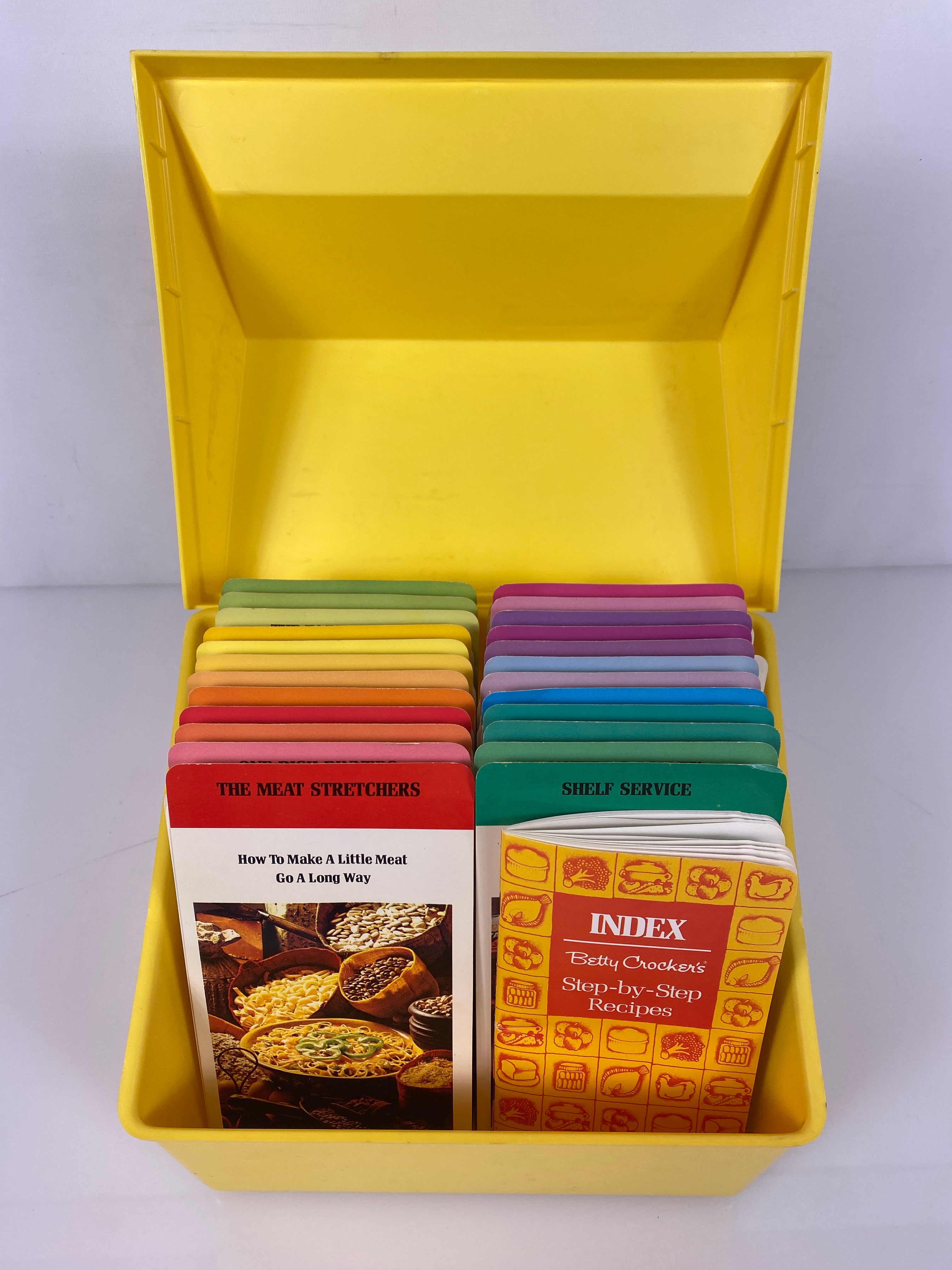 Betty Crocker's Step-by-Step Recipes 1976 Complete Vintage Set in Box