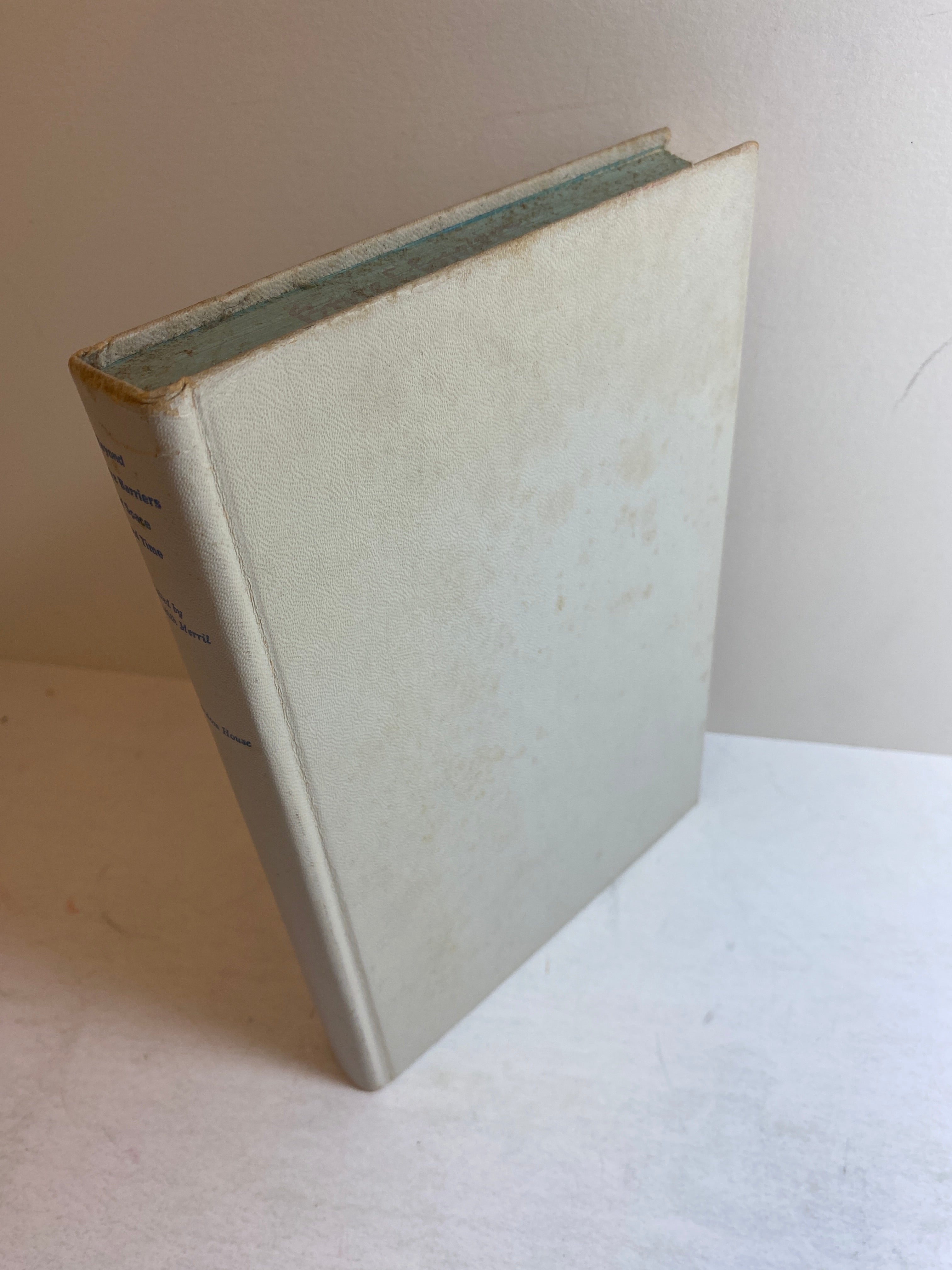 Beyond Barriers of Space and Time Judith Merrill HC 1954
