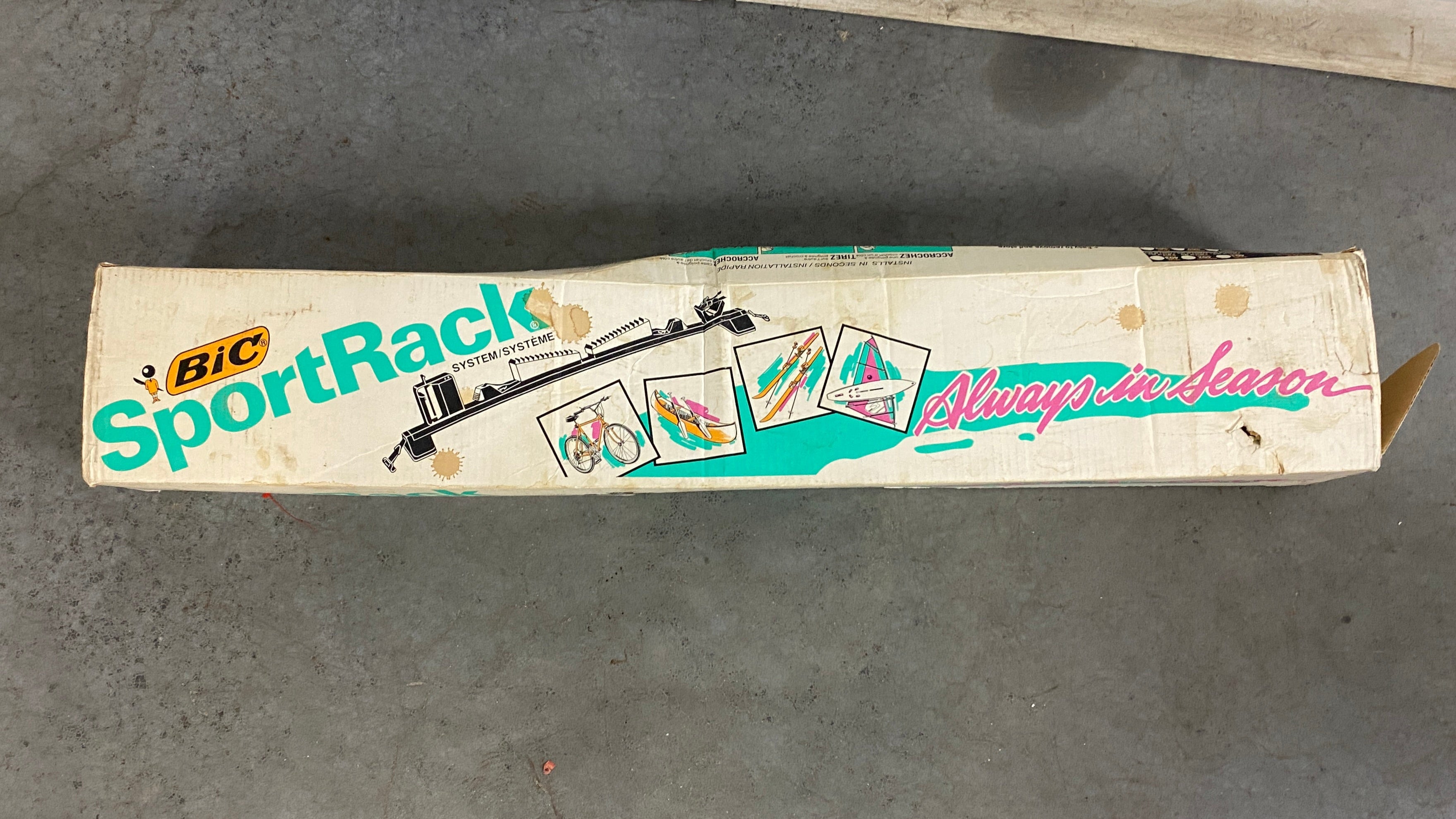 Bic Sport Track Rack System for Car