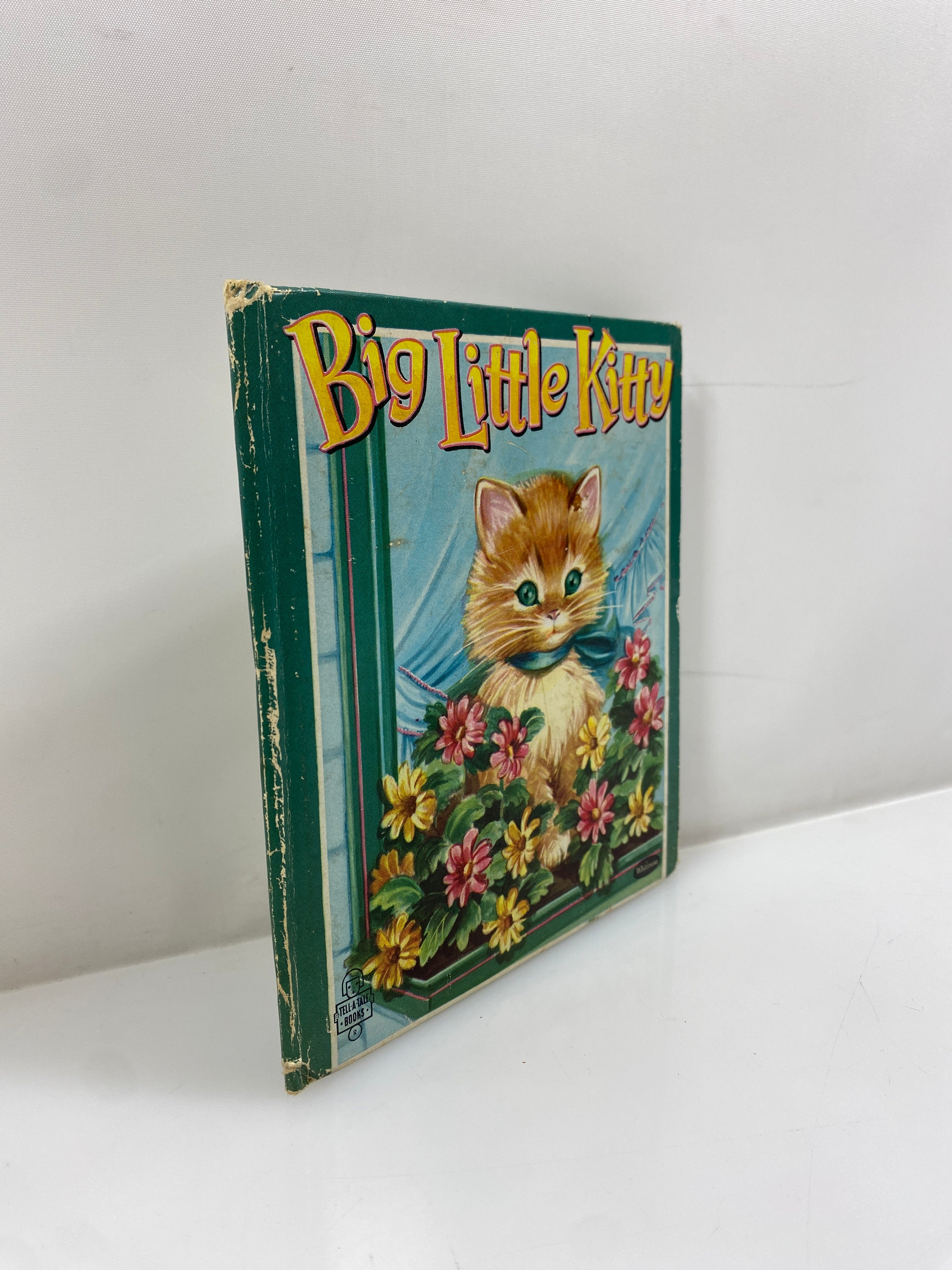 Big Little Kitty by Jan Biggers 1953 Vintage Whitman Publishing HC