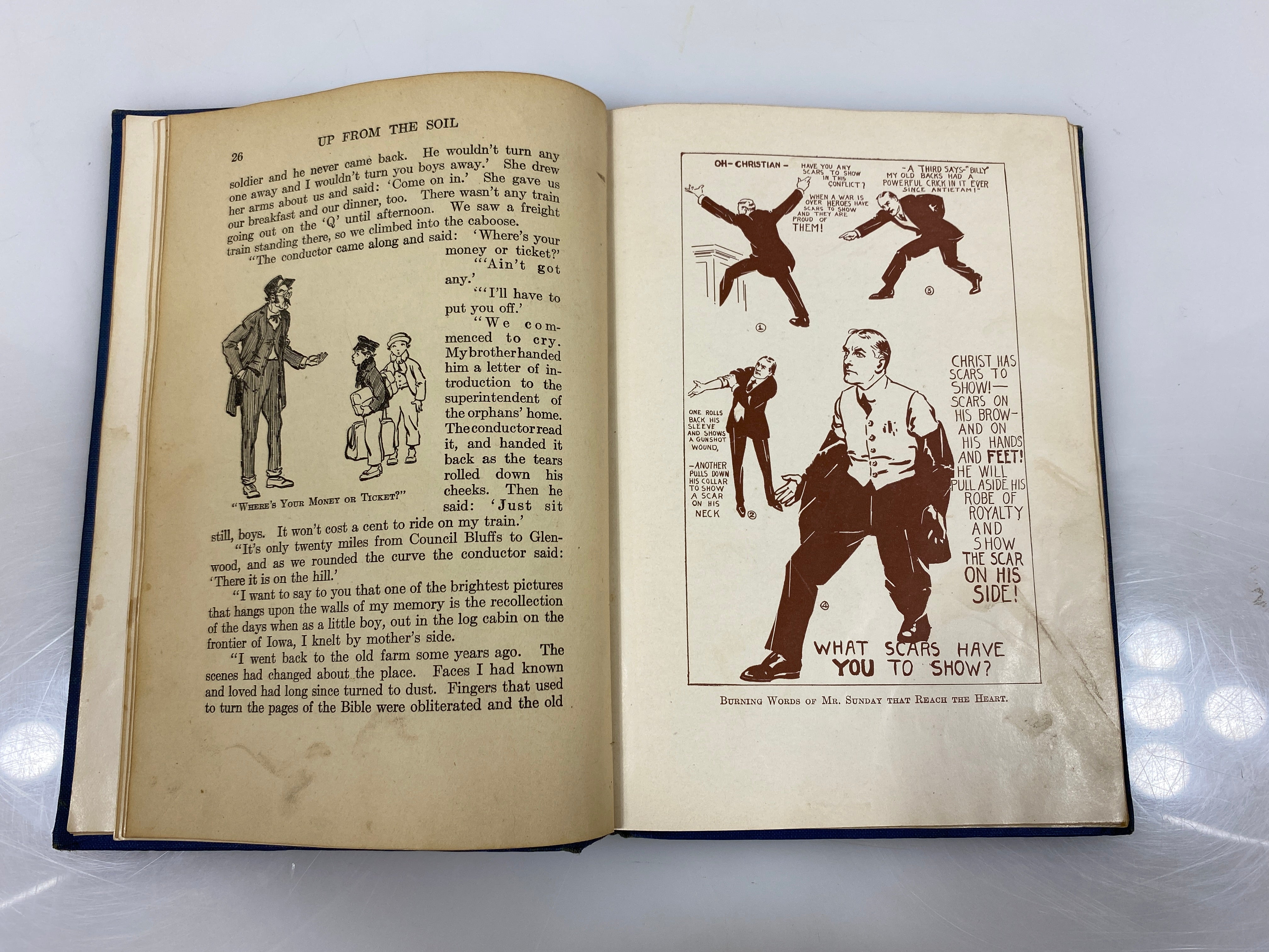 Billy Sunday the Man and His Message by Ellis 1914 HC