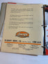 Binder of Vintage 1950s Farm Equipment Brochures and Advertisements