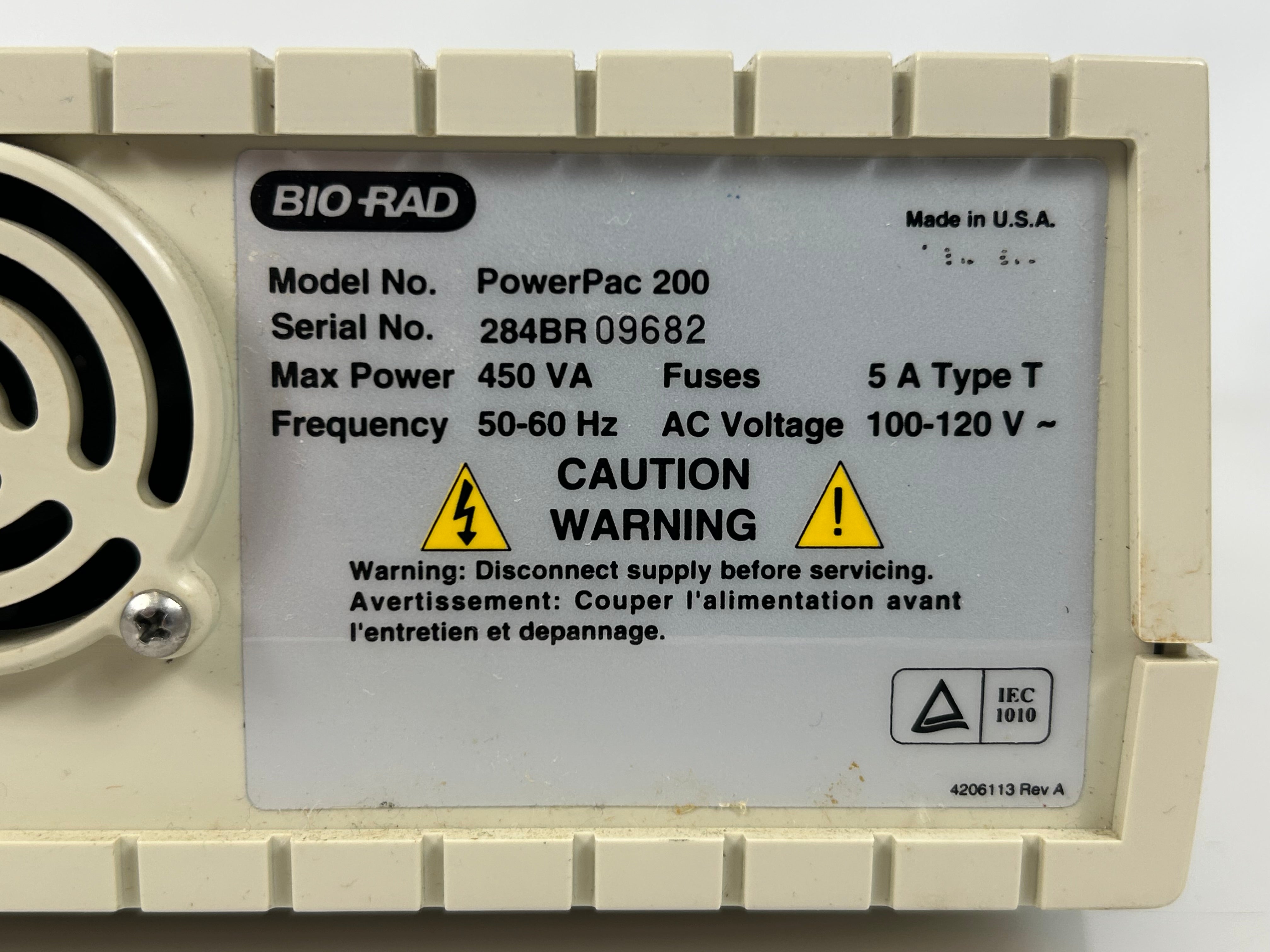 Bio-Rad Power-Pac 200