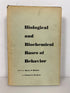 Biological and Biochemical Bases of Behavior Harlow/Woolsey 1962 HC DJ