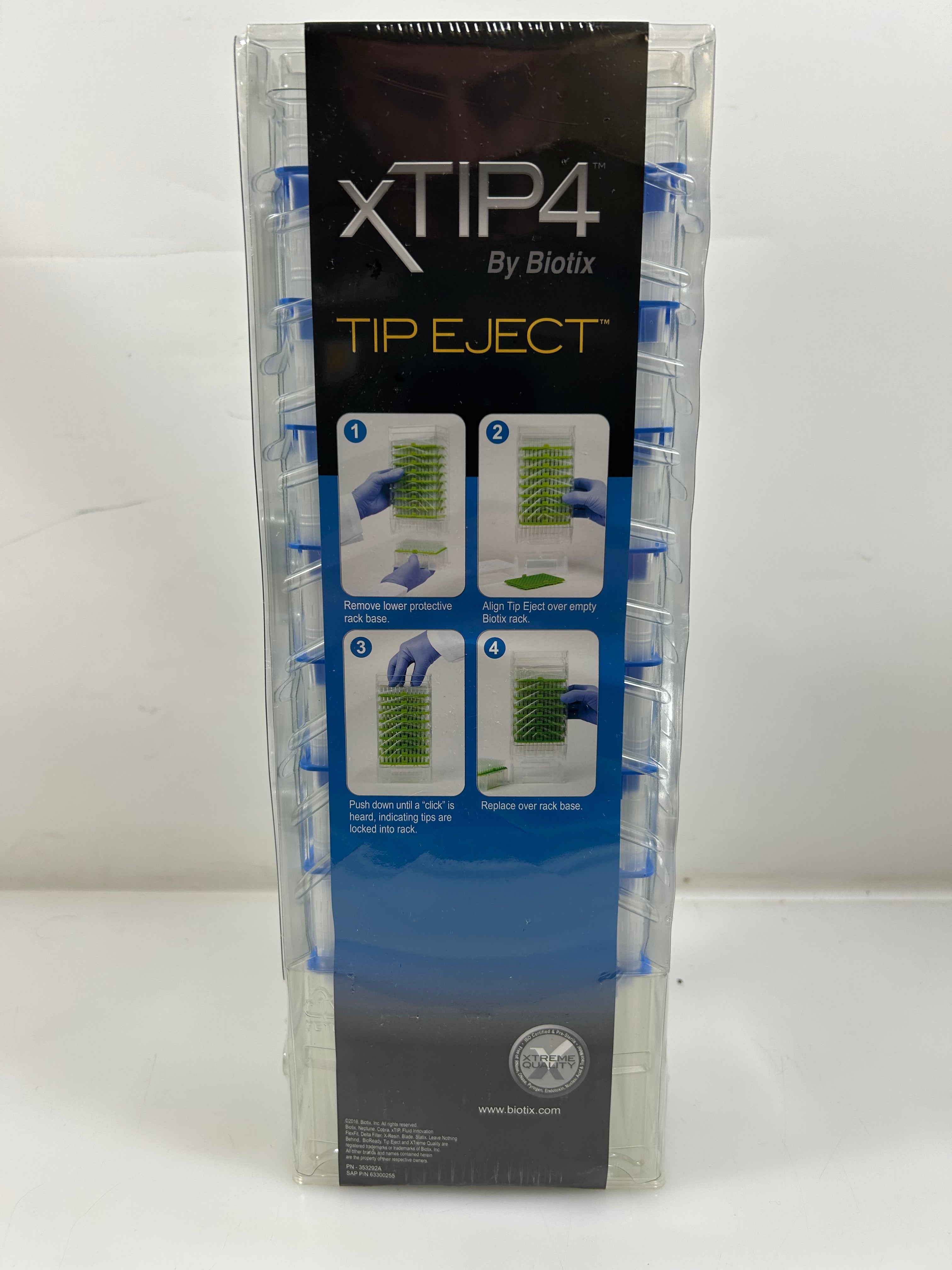 Biotix xTIP4 Pipette Tip Reloads Tip Eject