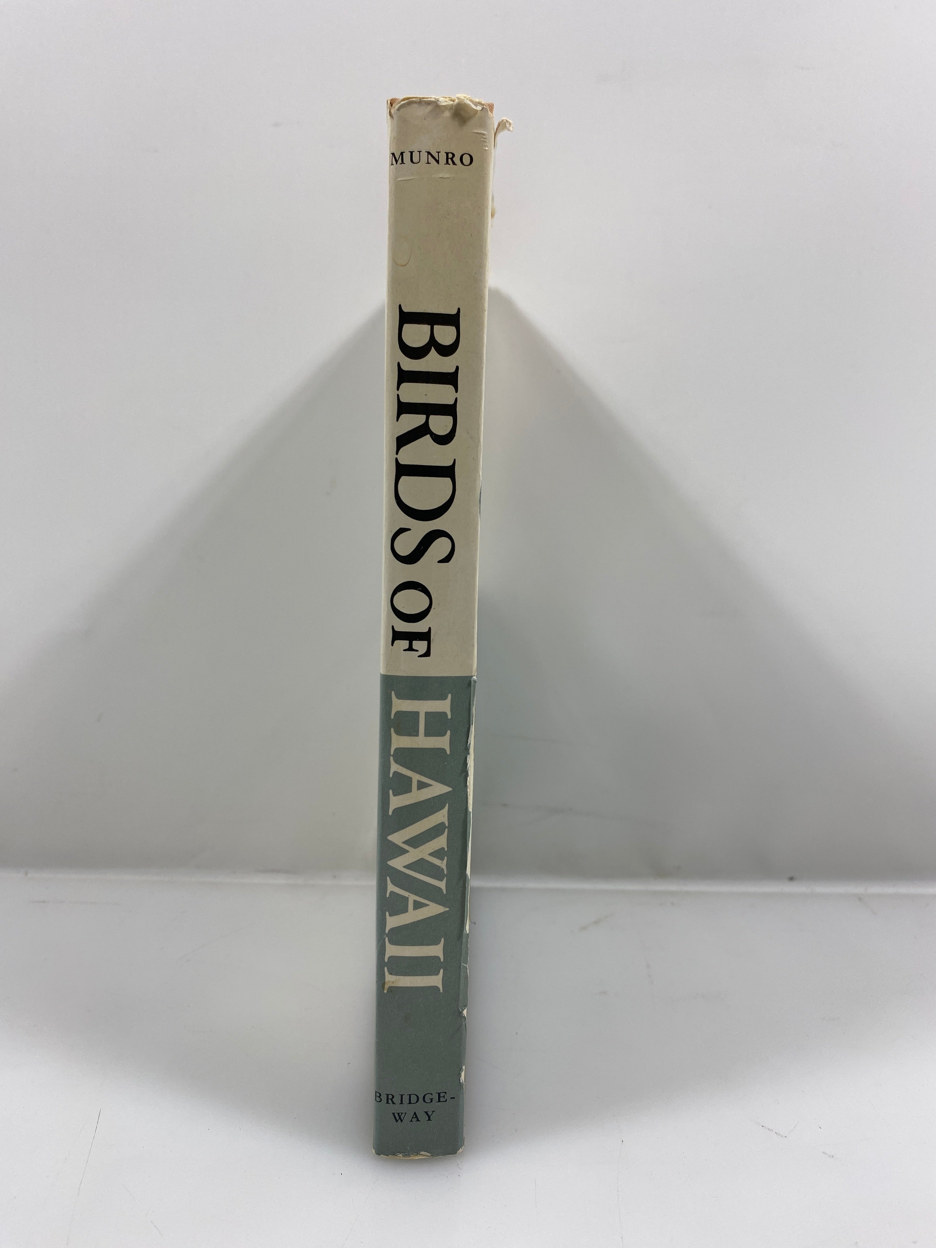 Birds of Hawaii by Munro 1960 HCDJ w/ Nat Geo Hawaii Map (1976)