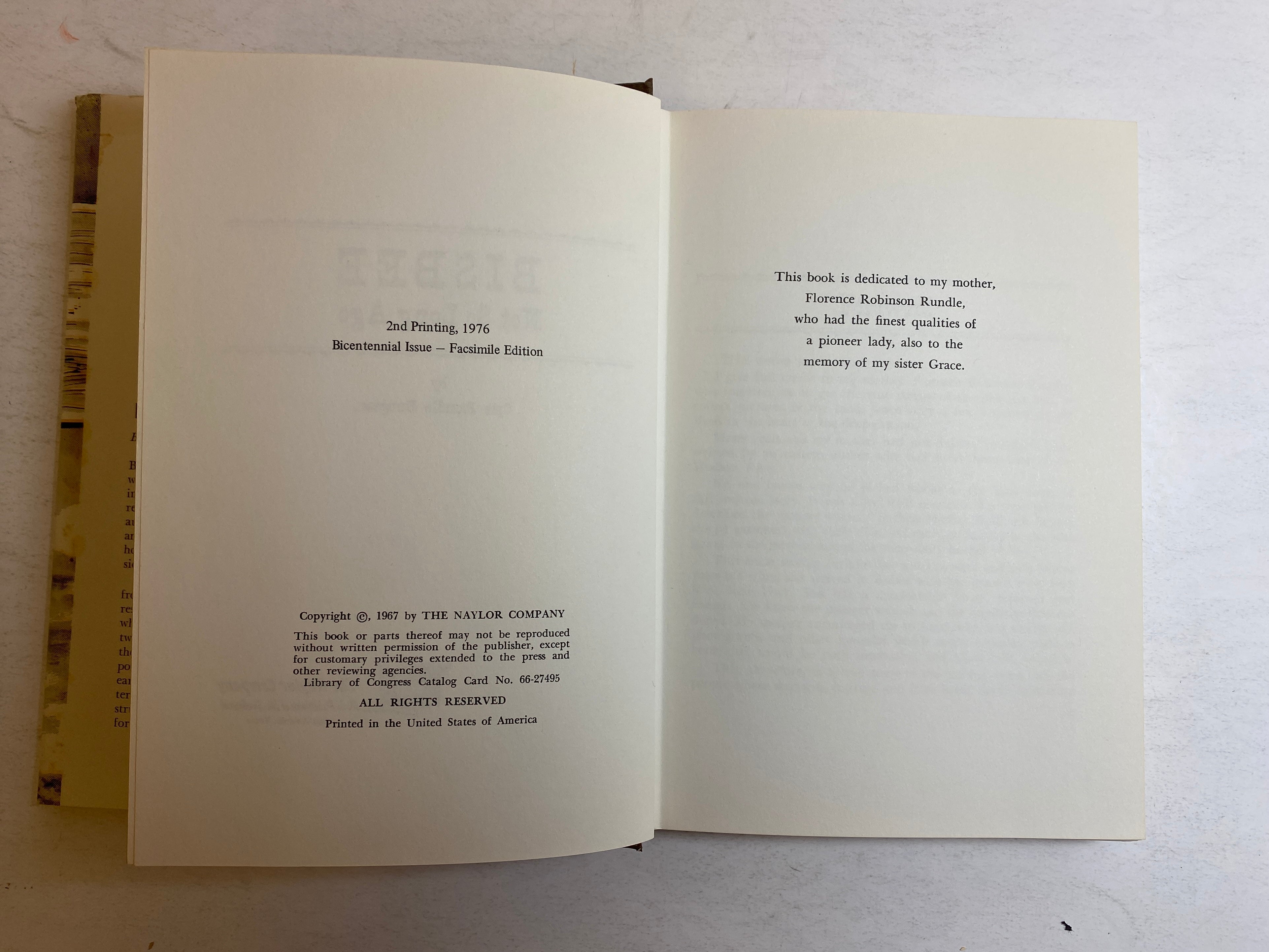 Bisbee Not So Long Ago by Burgess 1976 Facsimile Edition HC DJ