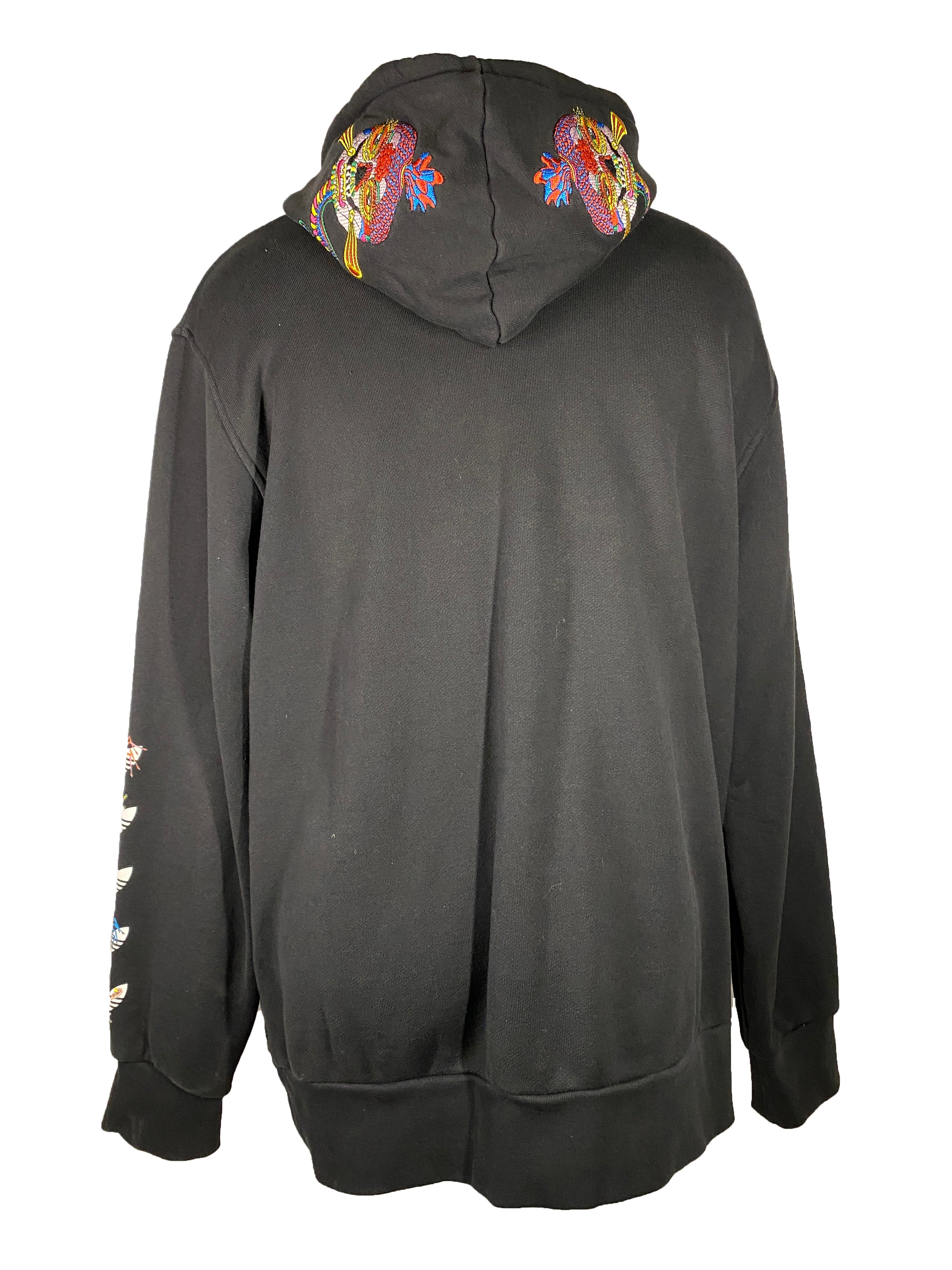Black Adidas X Keiichi Tanaami Collaboration Embroidered Hoodie Men's XL