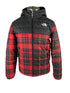 Black and Red Reversible The North Face Children's Coat Size L