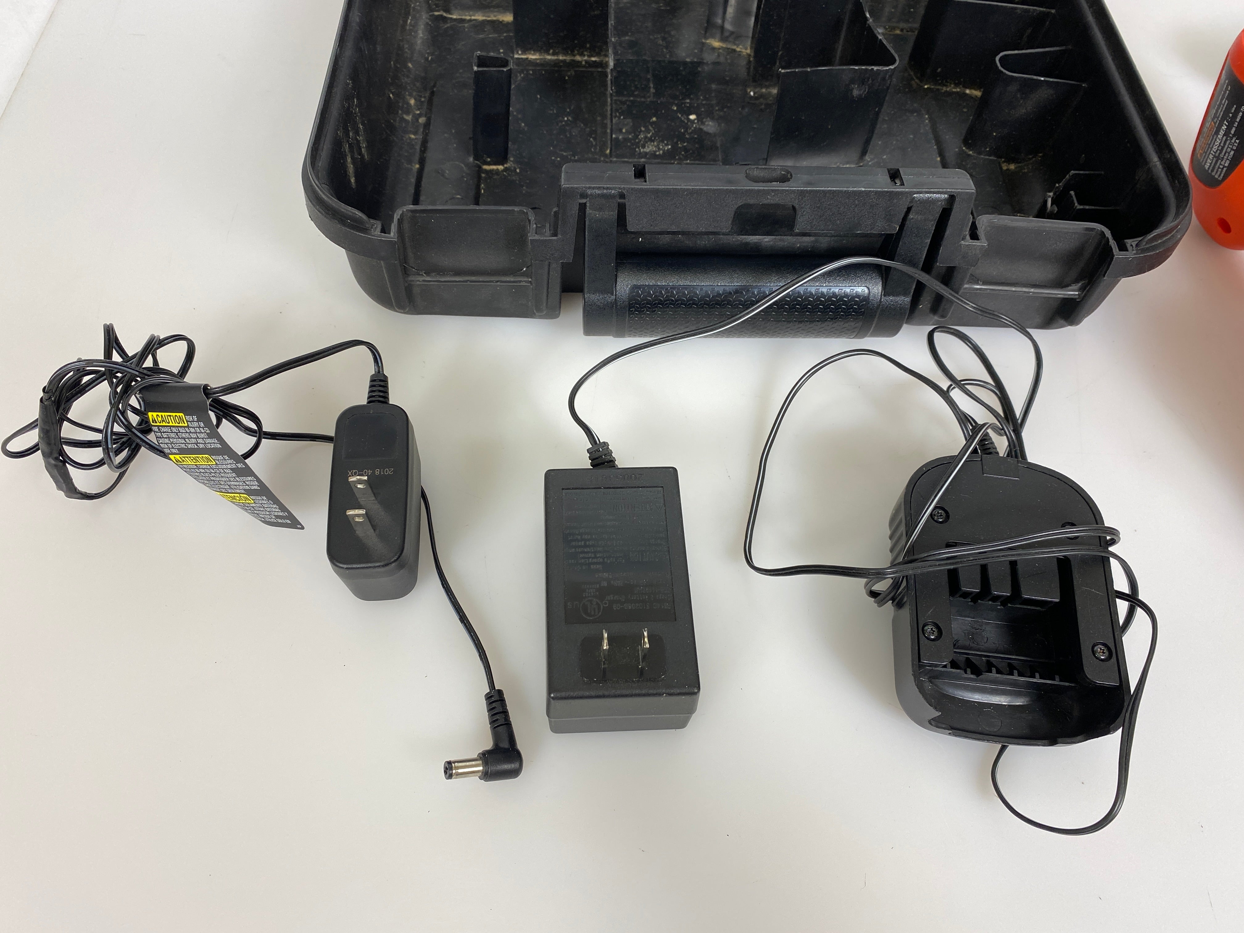 Black & Decker Drill and Light with Battery Combo Carrying Box