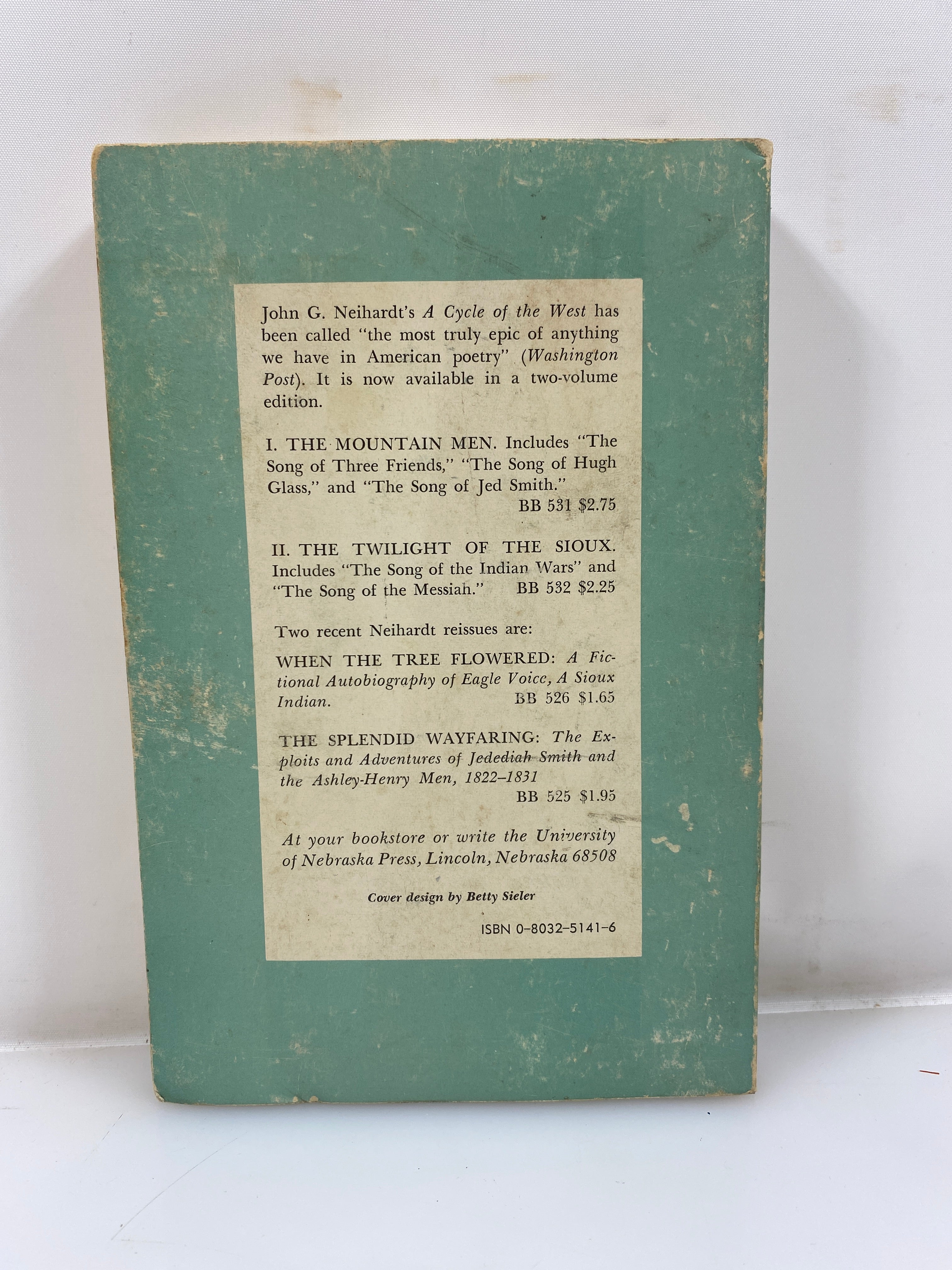 Black Elk Speaks by John G. Neihardt 1961 SC
