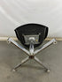 Black Fiberglass Shell Chair